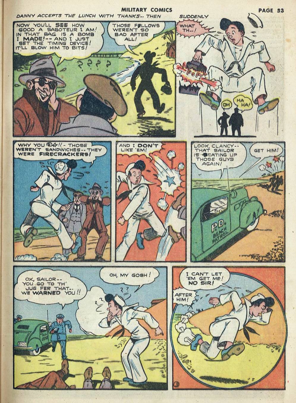 Read online Military Comics comic -  Issue #20 - 55