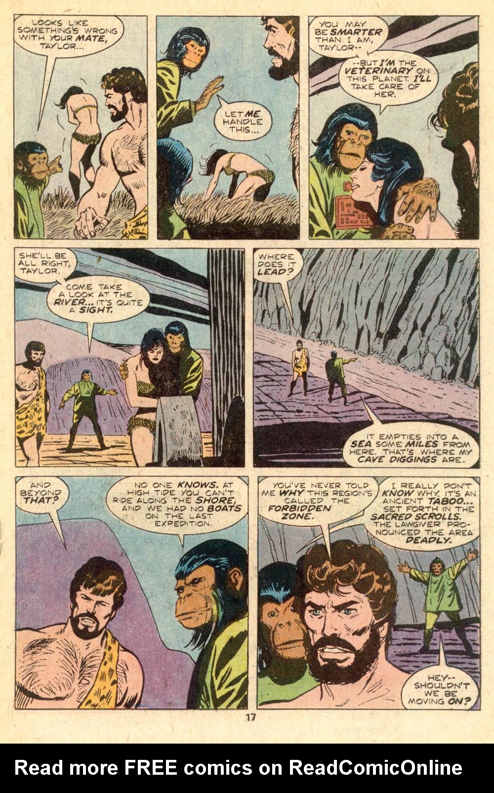 Read online Adventures on the Planet of the Apes comic -  Issue #5 - 12