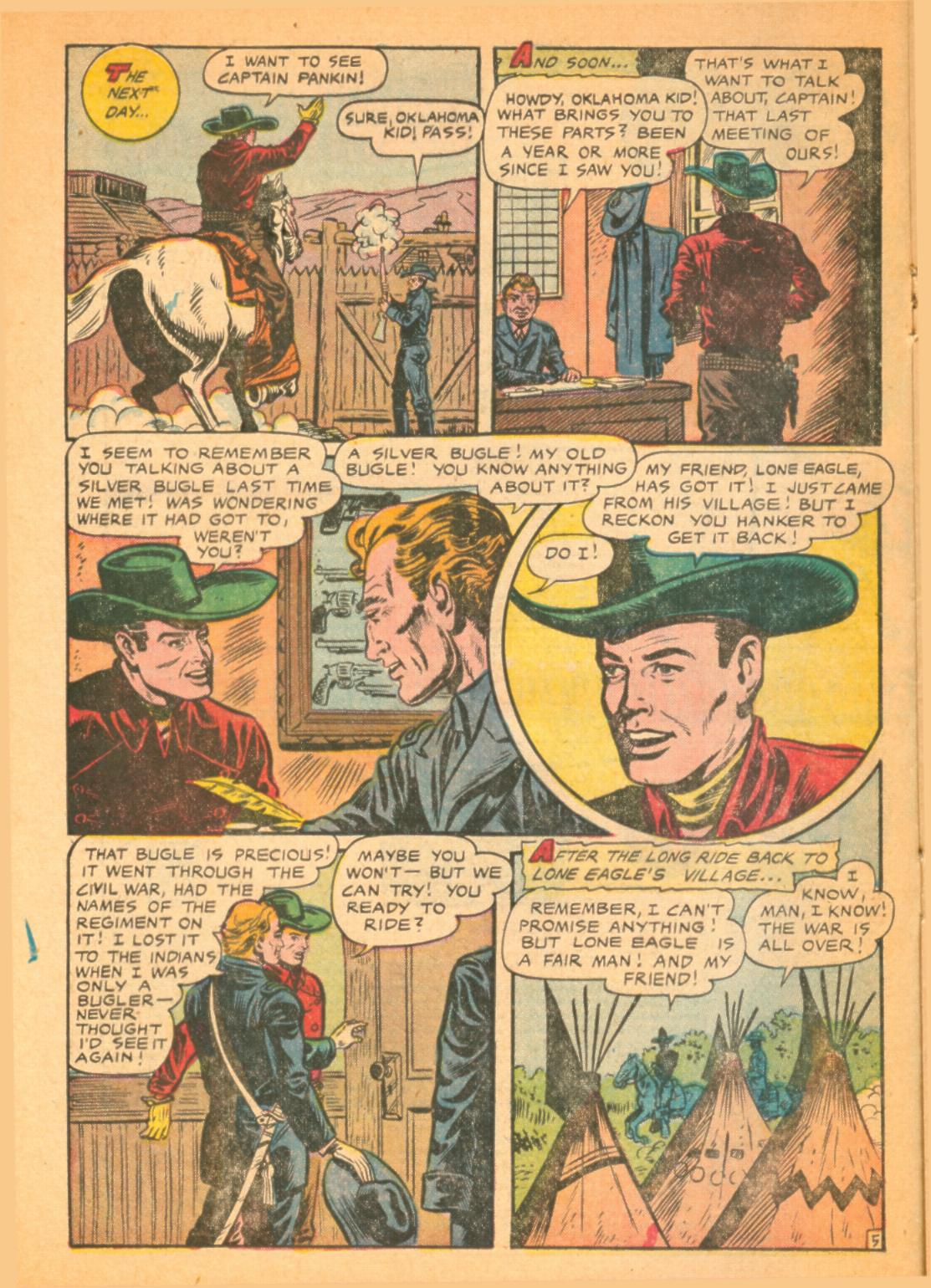 Read online Oklahoma Kid comic -  Issue #1 - 16
