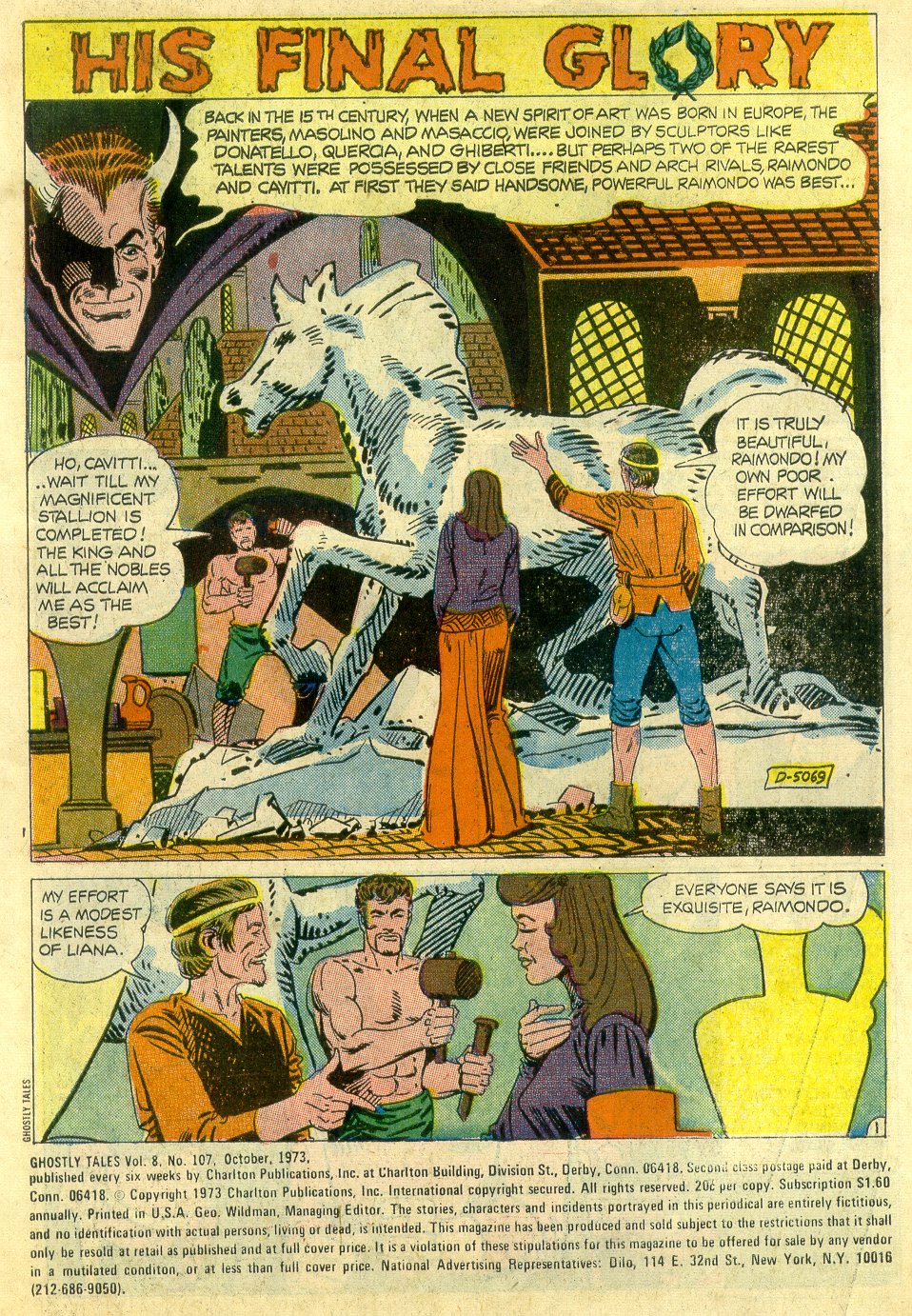 Read online Ghostly Tales comic -  Issue #107 - 3