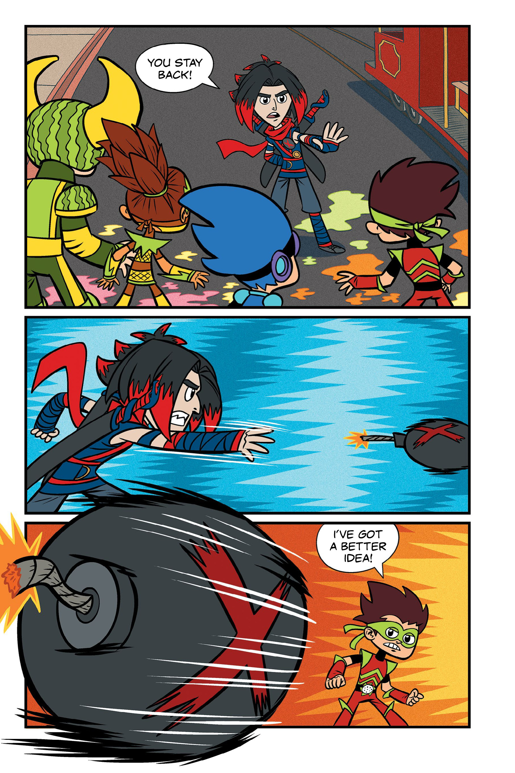 Read online Fruit Ninja: Frenzy Force comic -  Issue # TPB - 65