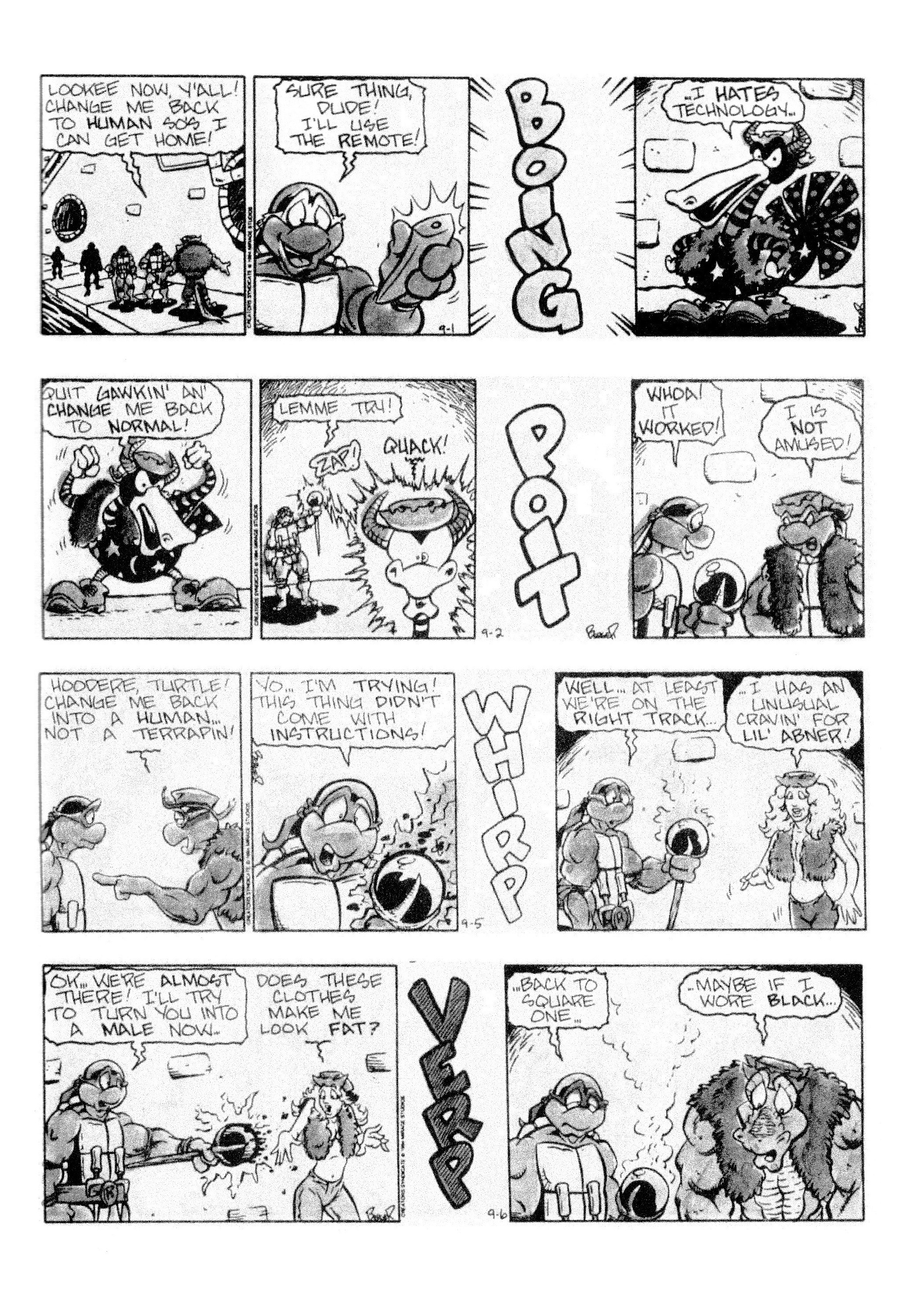 Read online Teenage Mutant Ninja Turtles: Complete Newspaper Daily Comic Strip Collection comic -  Issue # TPB 3 (Part 1) - 47
