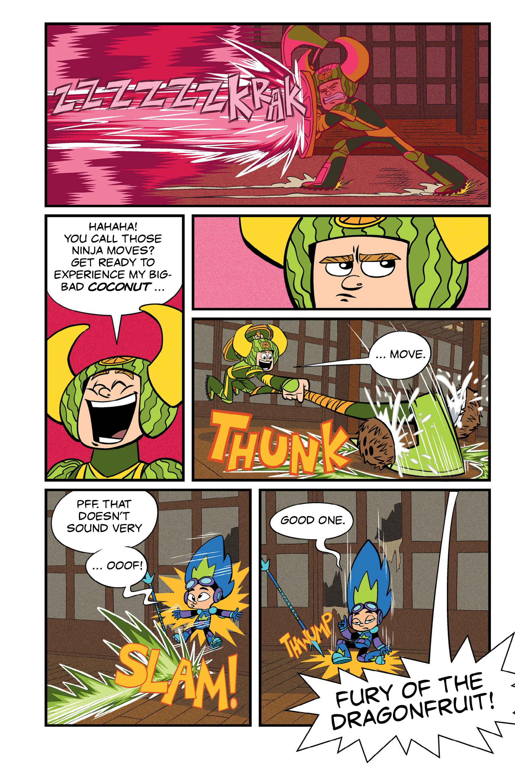 Read online Fruit Ninja: Frenzy Force comic -  Issue # TPB - 20
