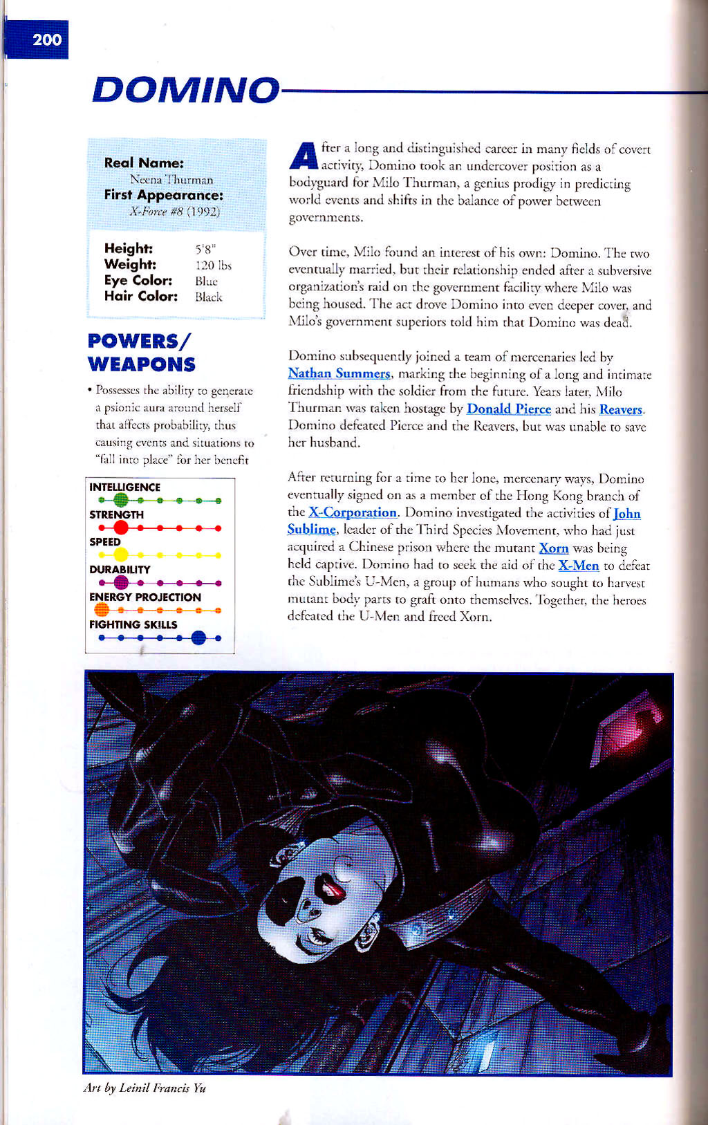 Read online Marvel Encyclopedia comic -  Issue # TPB 2 - 202