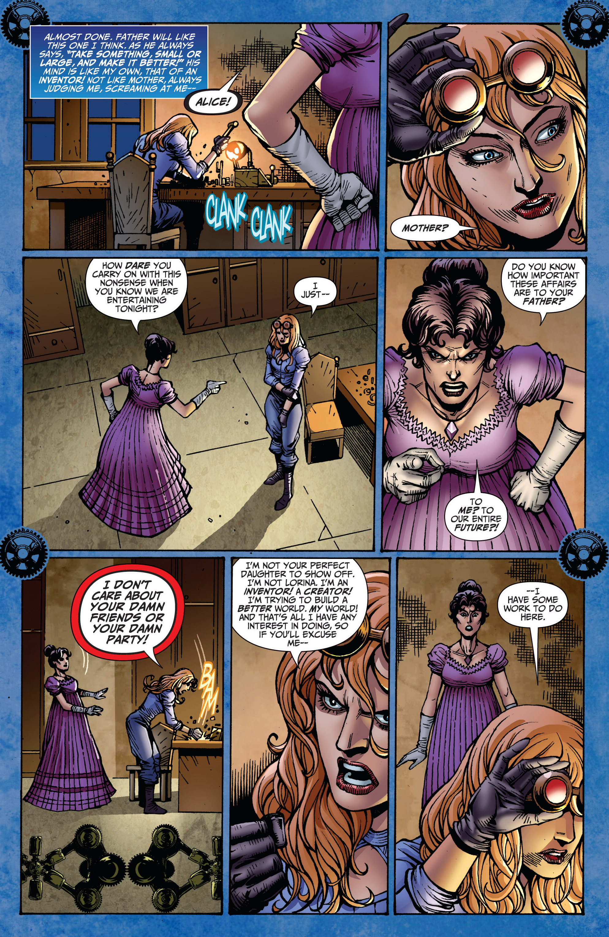 Read online Steampunk: Alice in Wonderland comic -  Issue # Full - 6