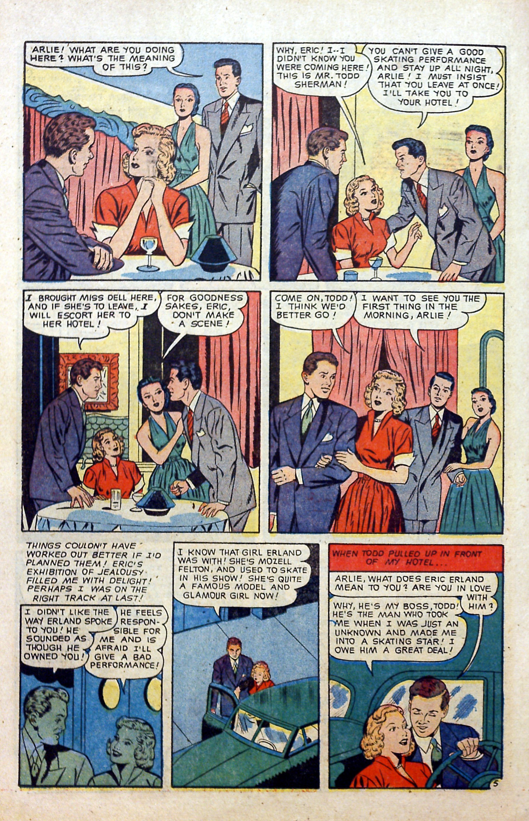 Read online Glamorous Romances comic -  Issue #61 - 22