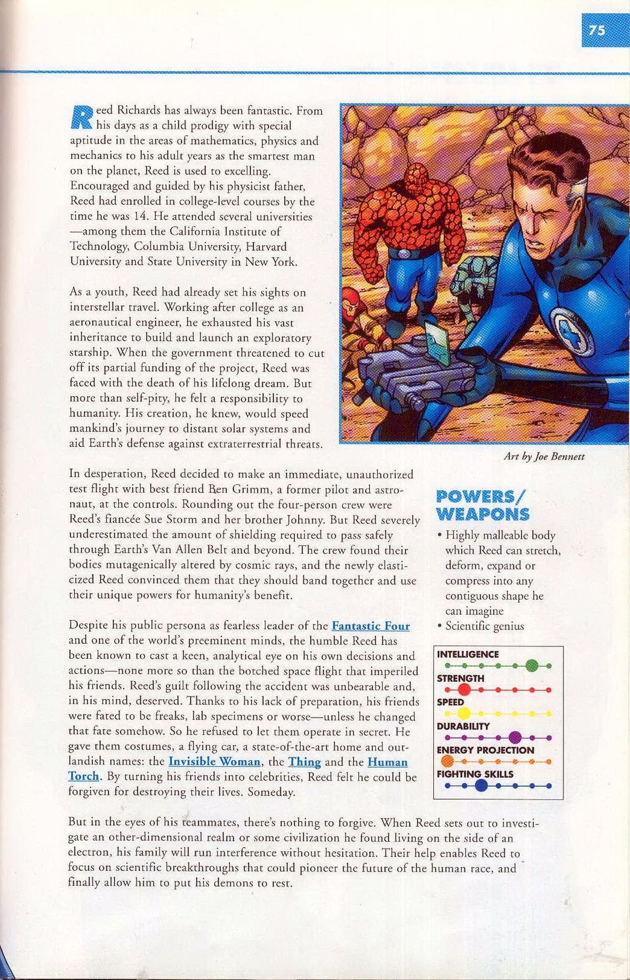 Read online Marvel Encyclopedia comic -  Issue # TPB 1 - 73