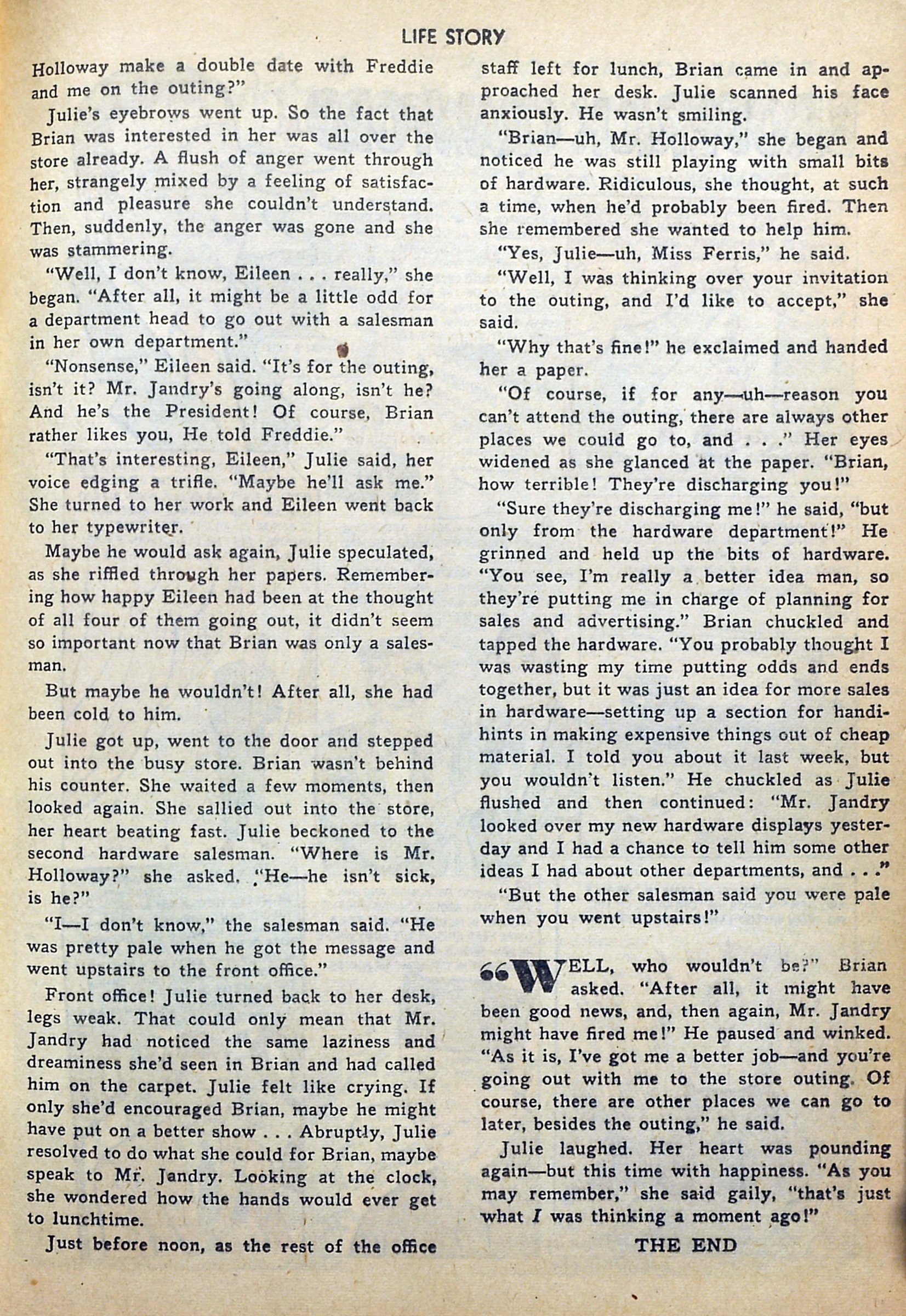 Read online Life Story comic -  Issue #39 - 25