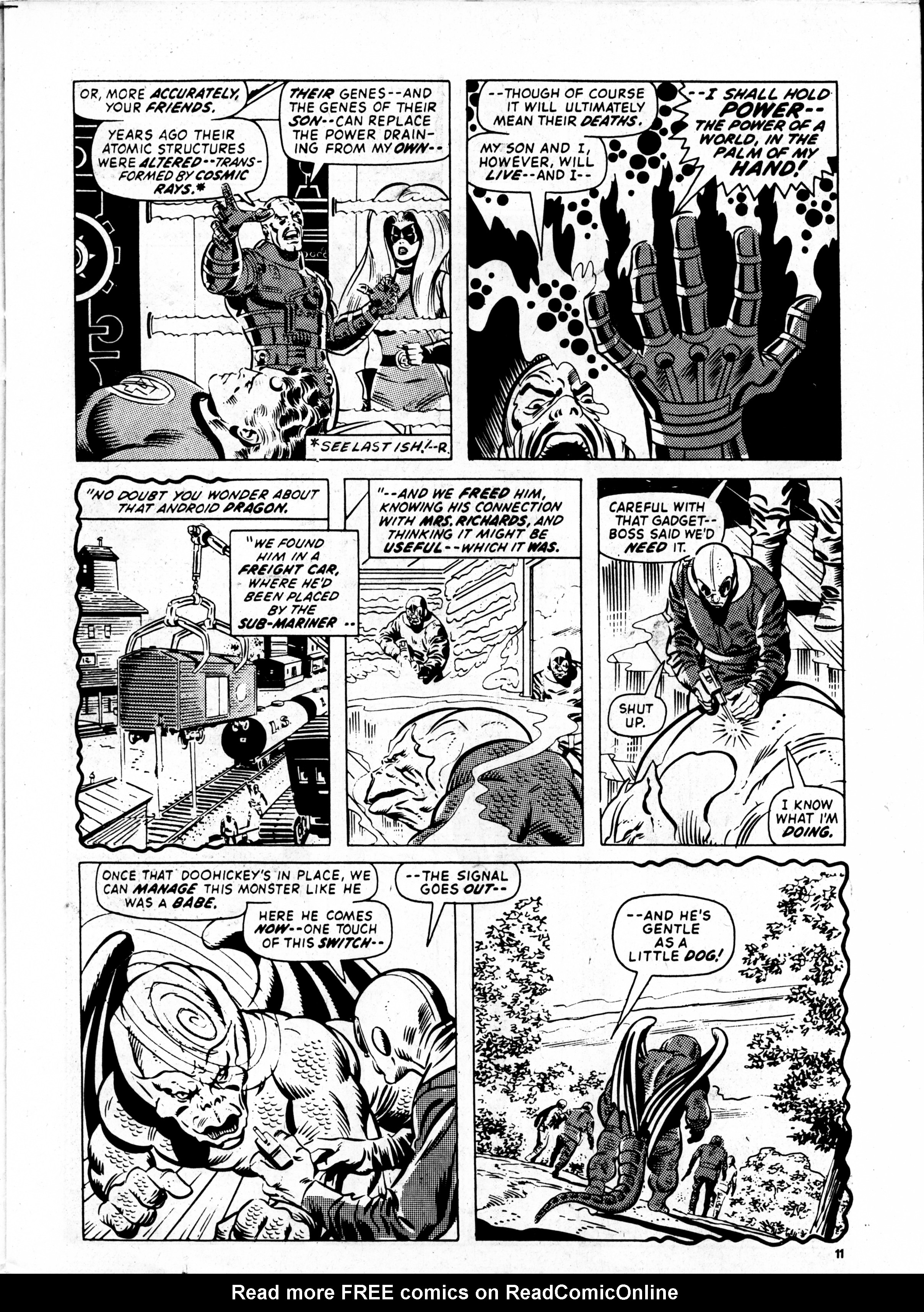 Read online Fantastic Four (1982) comic -  Issue #3 - 11