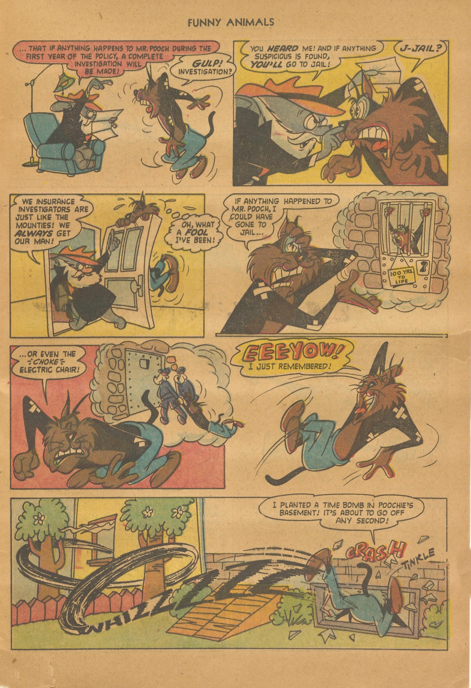 Read online Fawcett's Funny Animals comic -  Issue #83 - 33