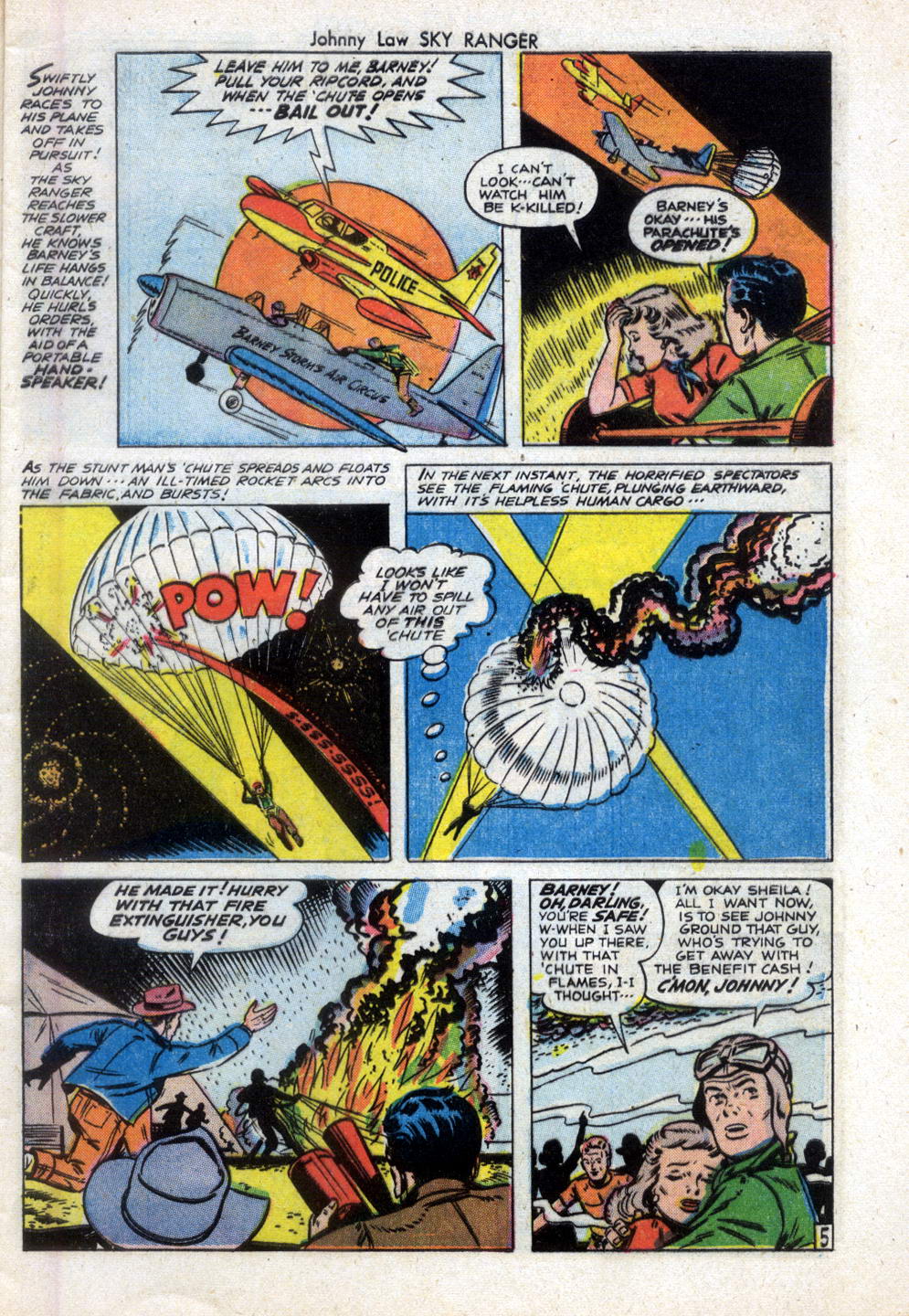 Read online Johnny Law Sky Ranger Adventures comic -  Issue #3 - 7