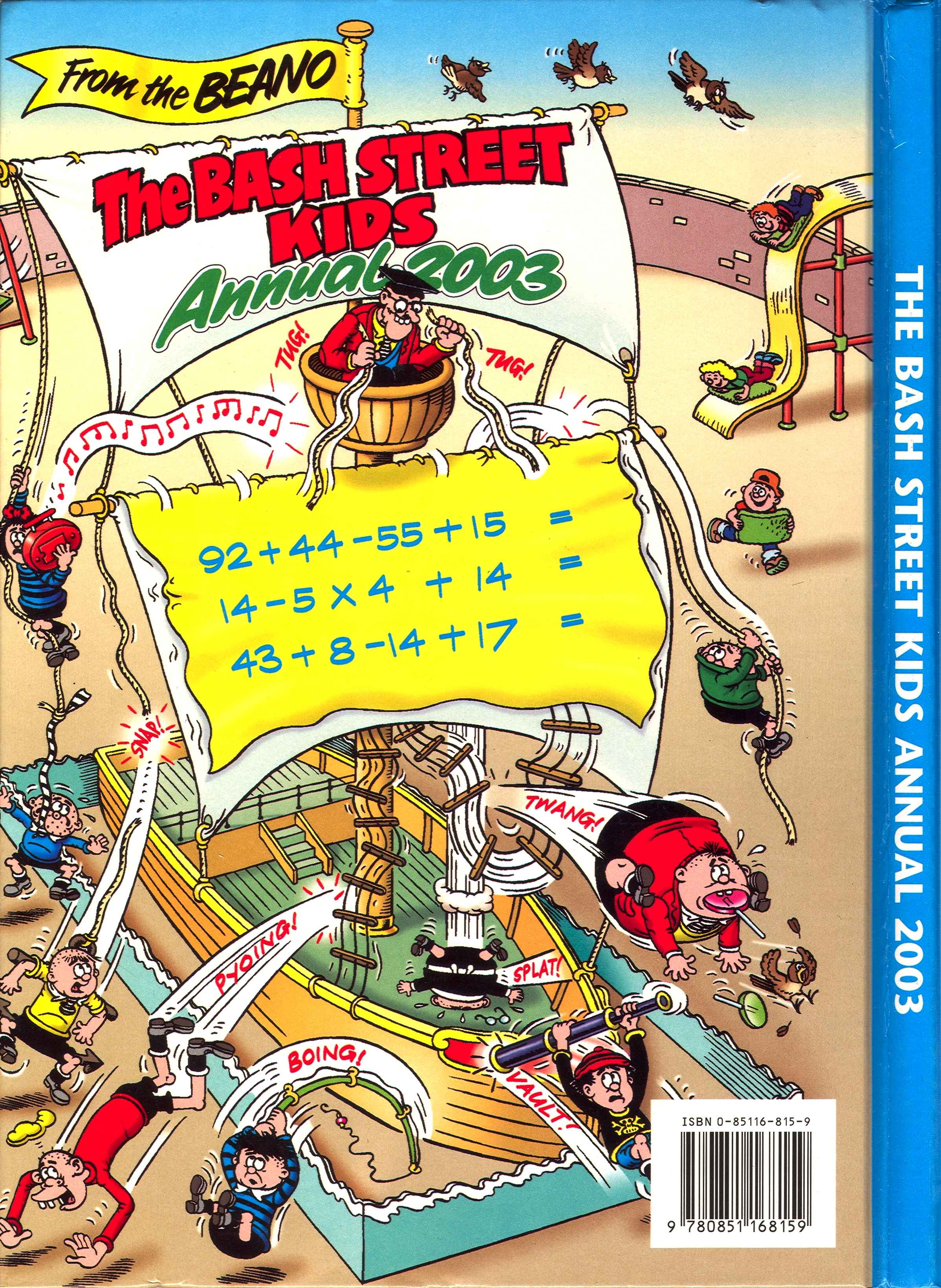 Read online Bash Street Kids comic -  Issue #2003 - 96