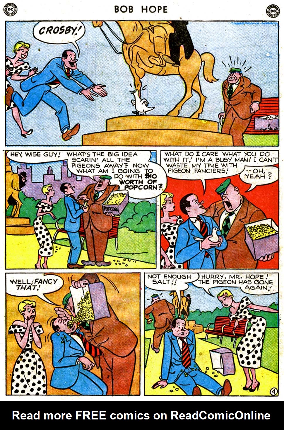 Read online The Adventures of Bob Hope comic -  Issue #4 - 35