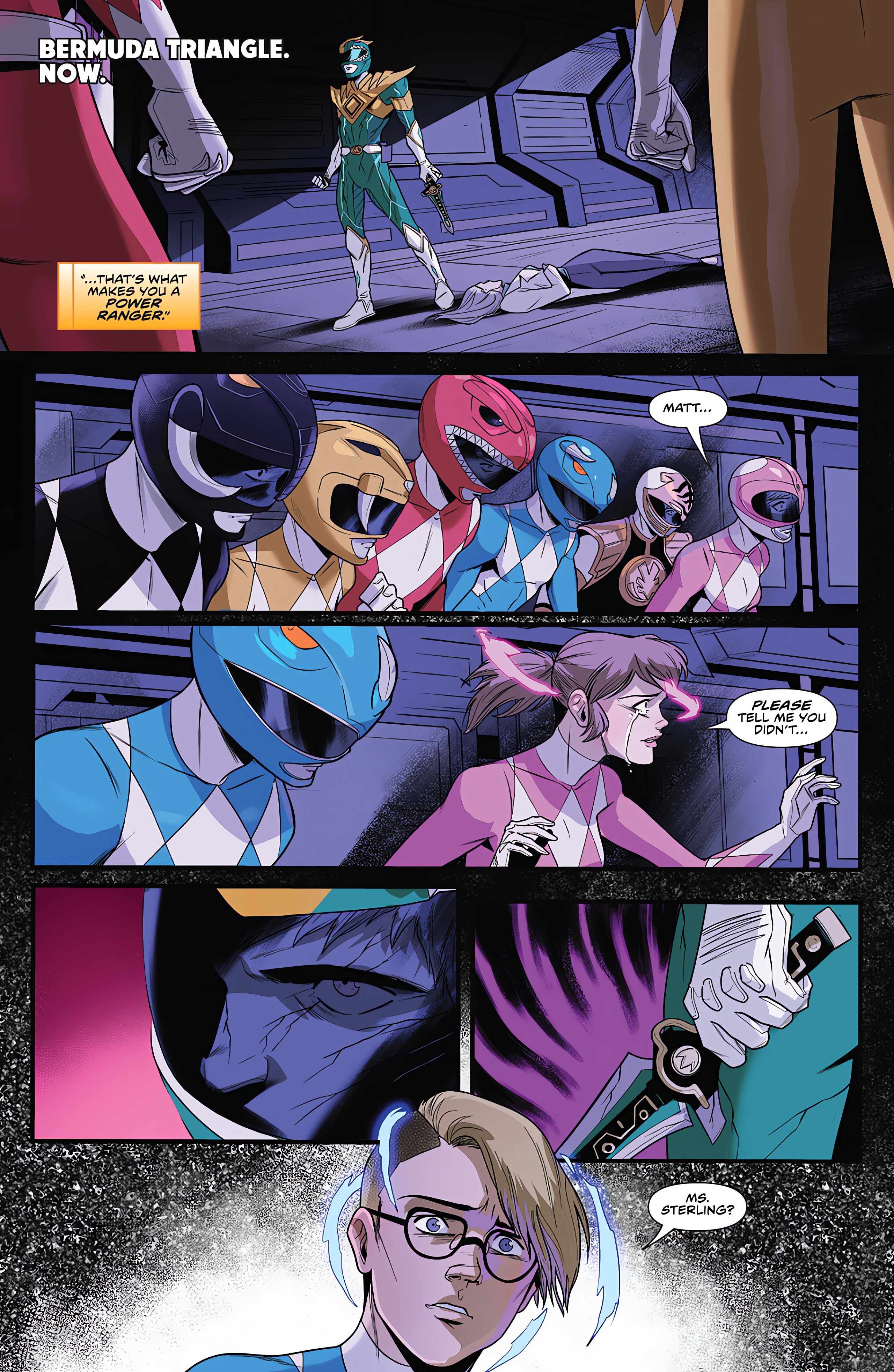 Read online Mighty Morphin Power Rangers comic -  Issue #111 - 5