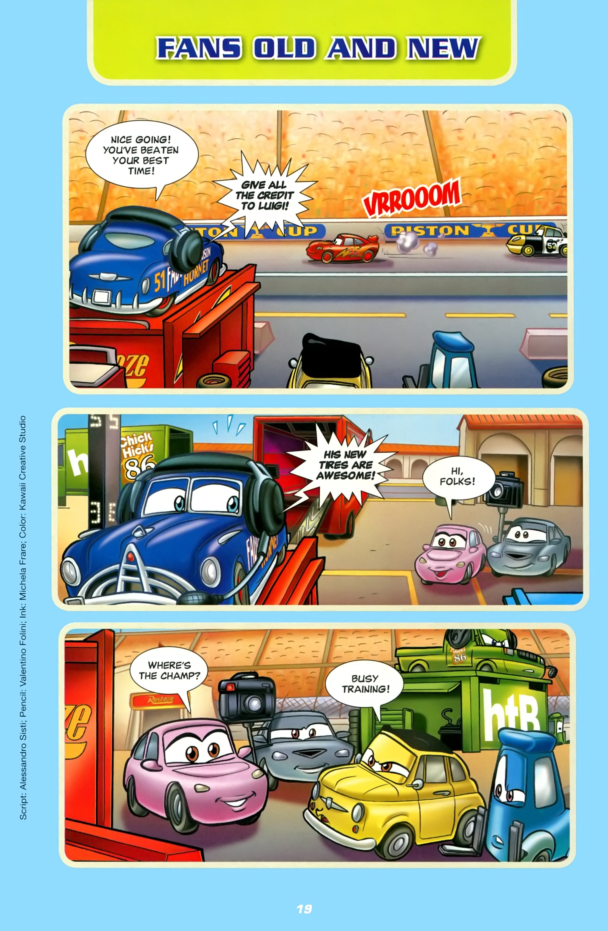 Read online Disney Pixar Cars comic -  Issue # Full - 19