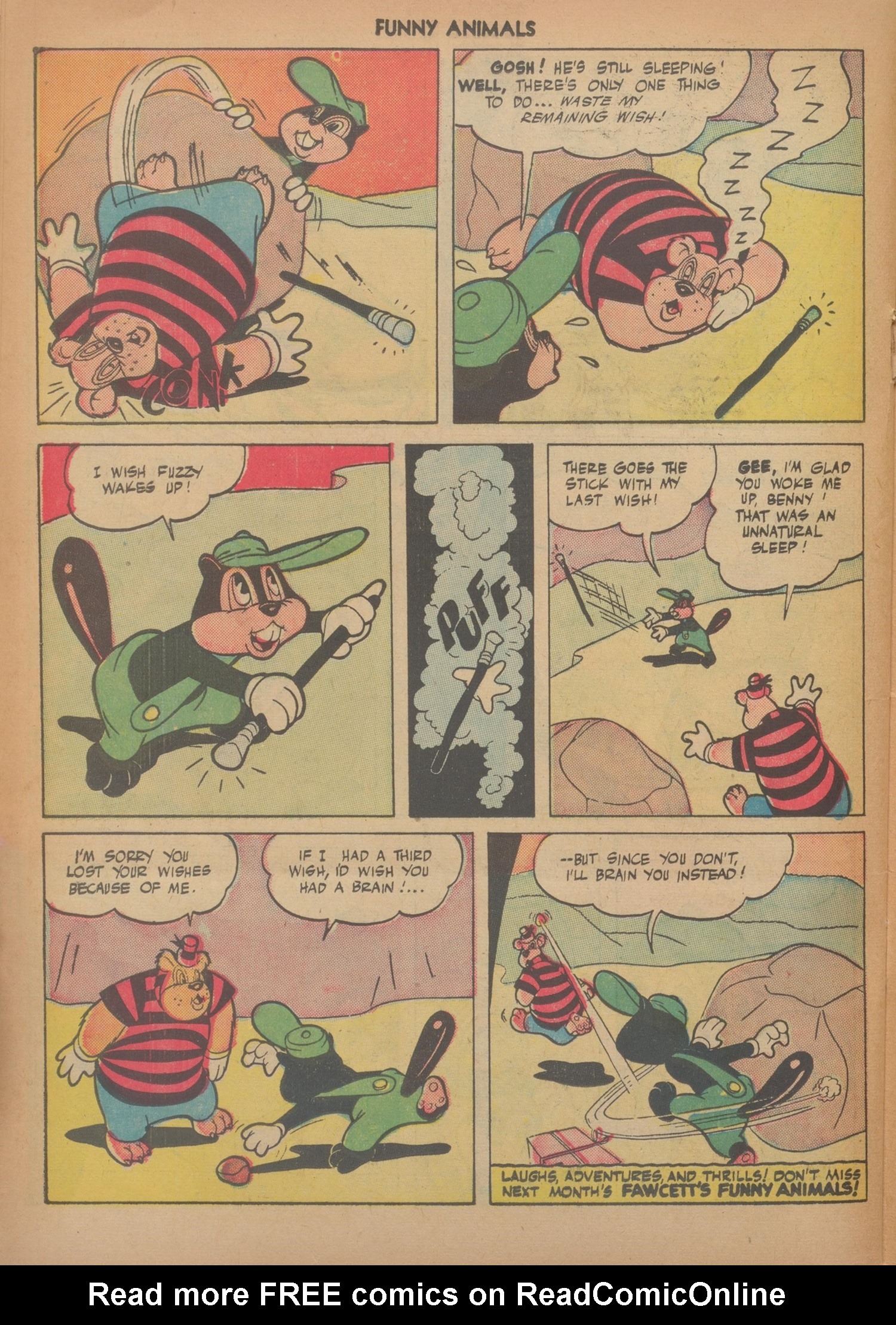 Read online Fawcett's Funny Animals comic -  Issue #54 - 26