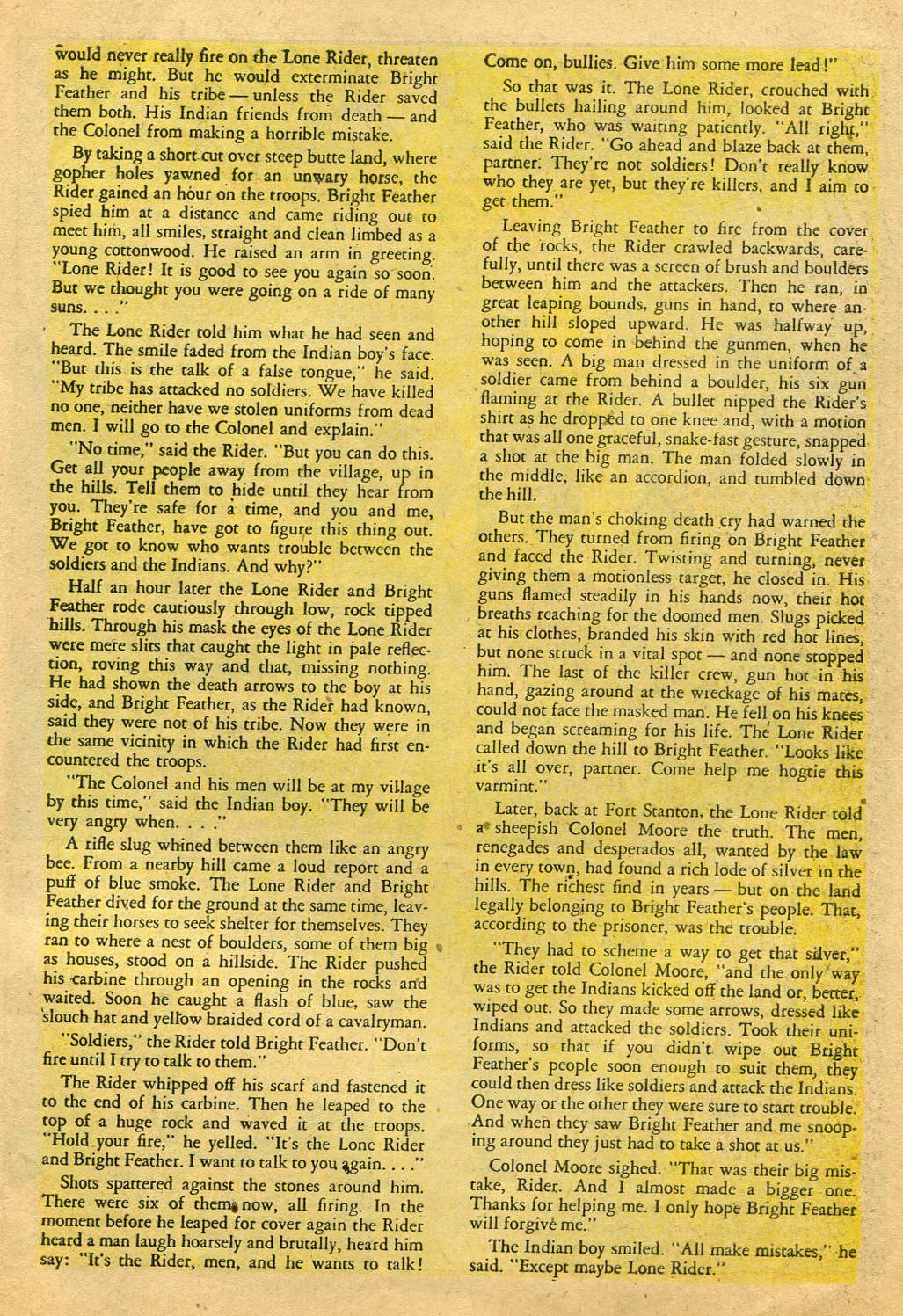 Read online The Lone Rider comic -  Issue #22 - 28