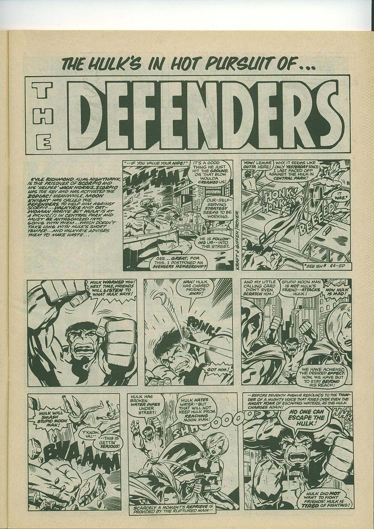 Read online The Incredible Hulk Weekly comic -  Issue #52 - 11