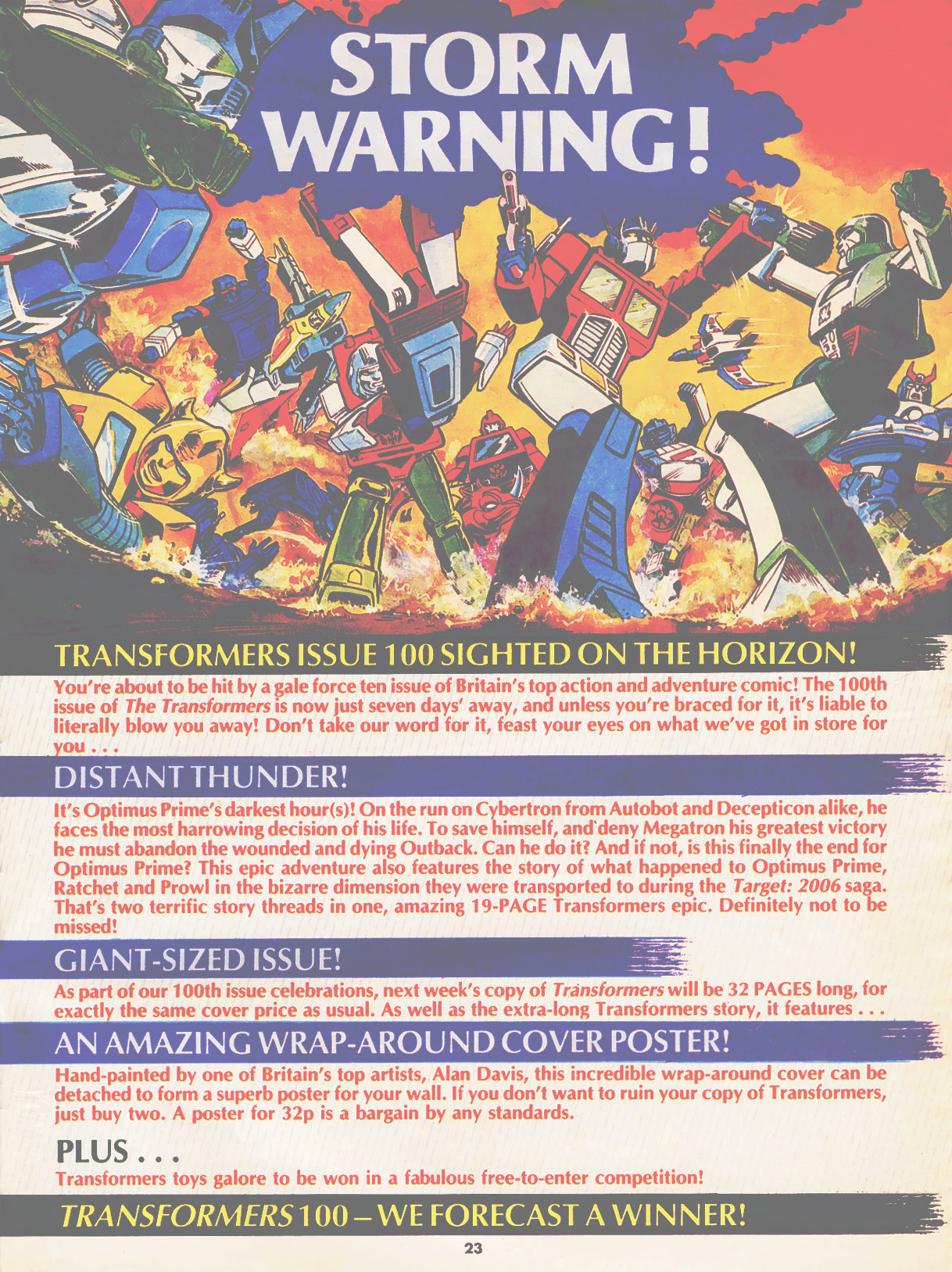 Read online The Transformers (UK) comic -  Issue #99 - 16