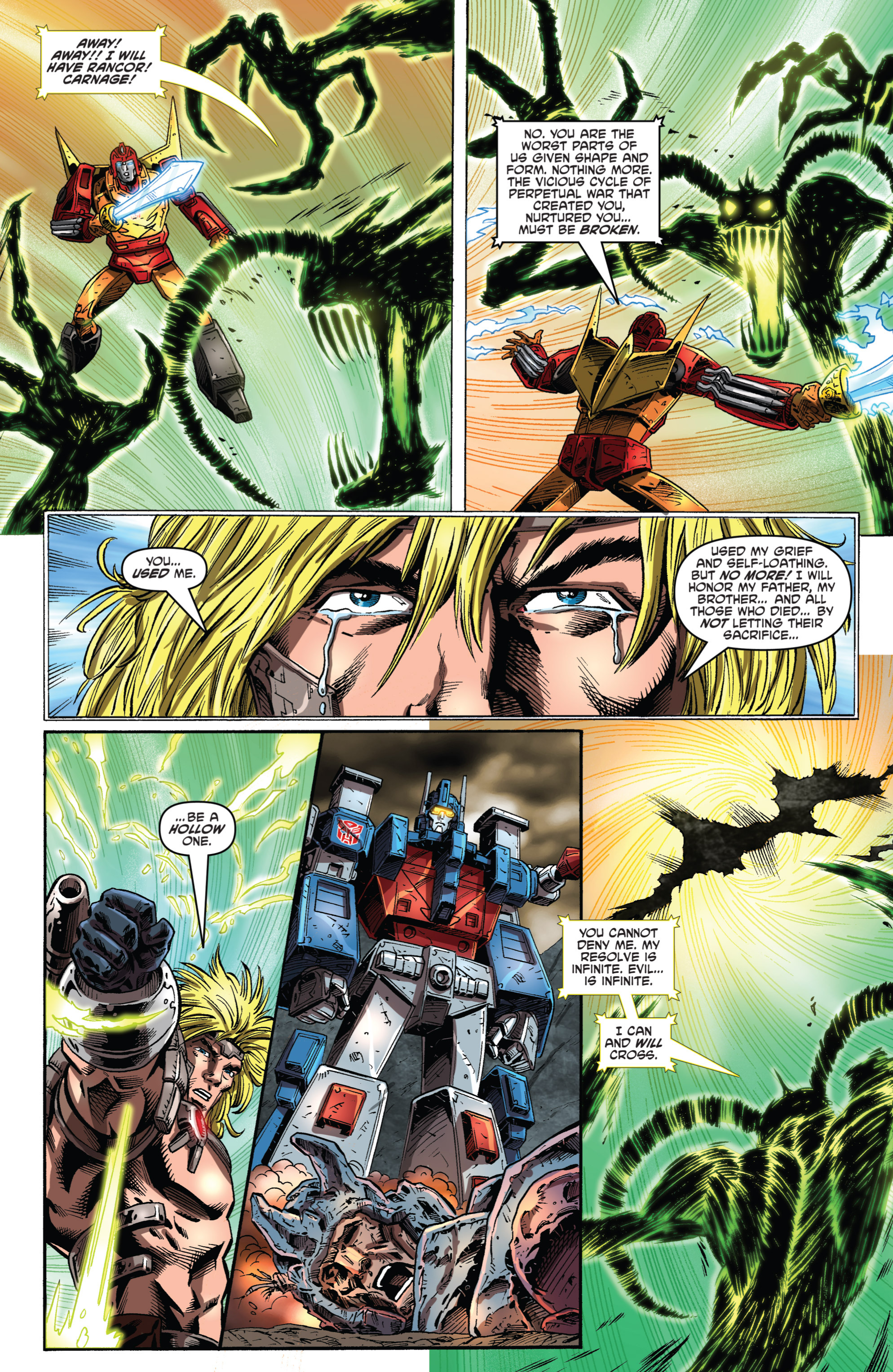Read online The Transformers: Regeneration One comic -  Issue #100 - 33