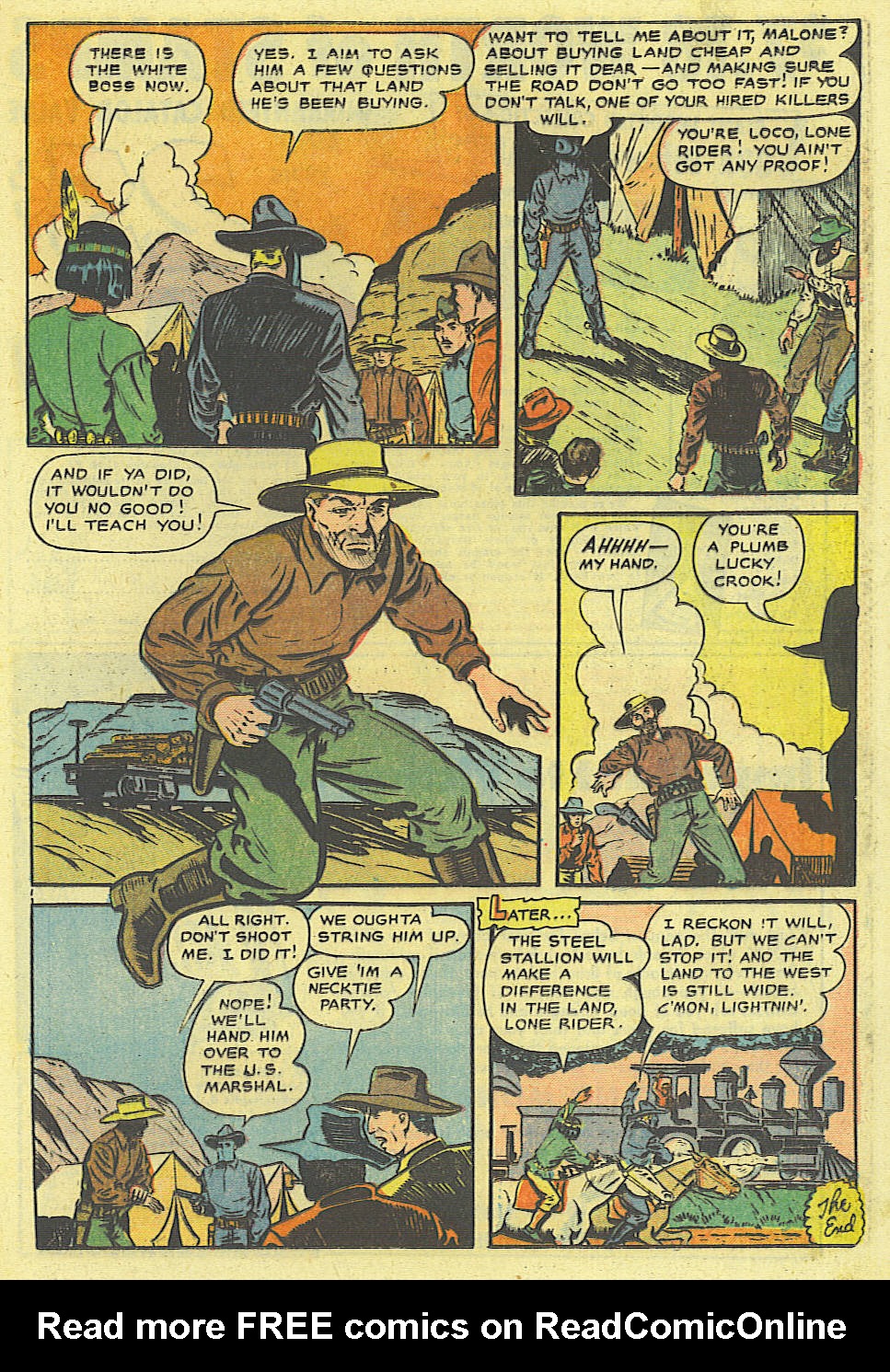 Read online The Lone Rider comic -  Issue #26 - 29