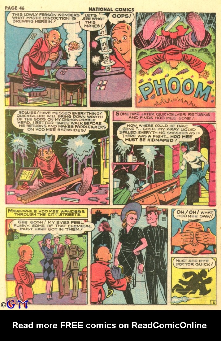 Read online National Comics comic -  Issue #29 - 47