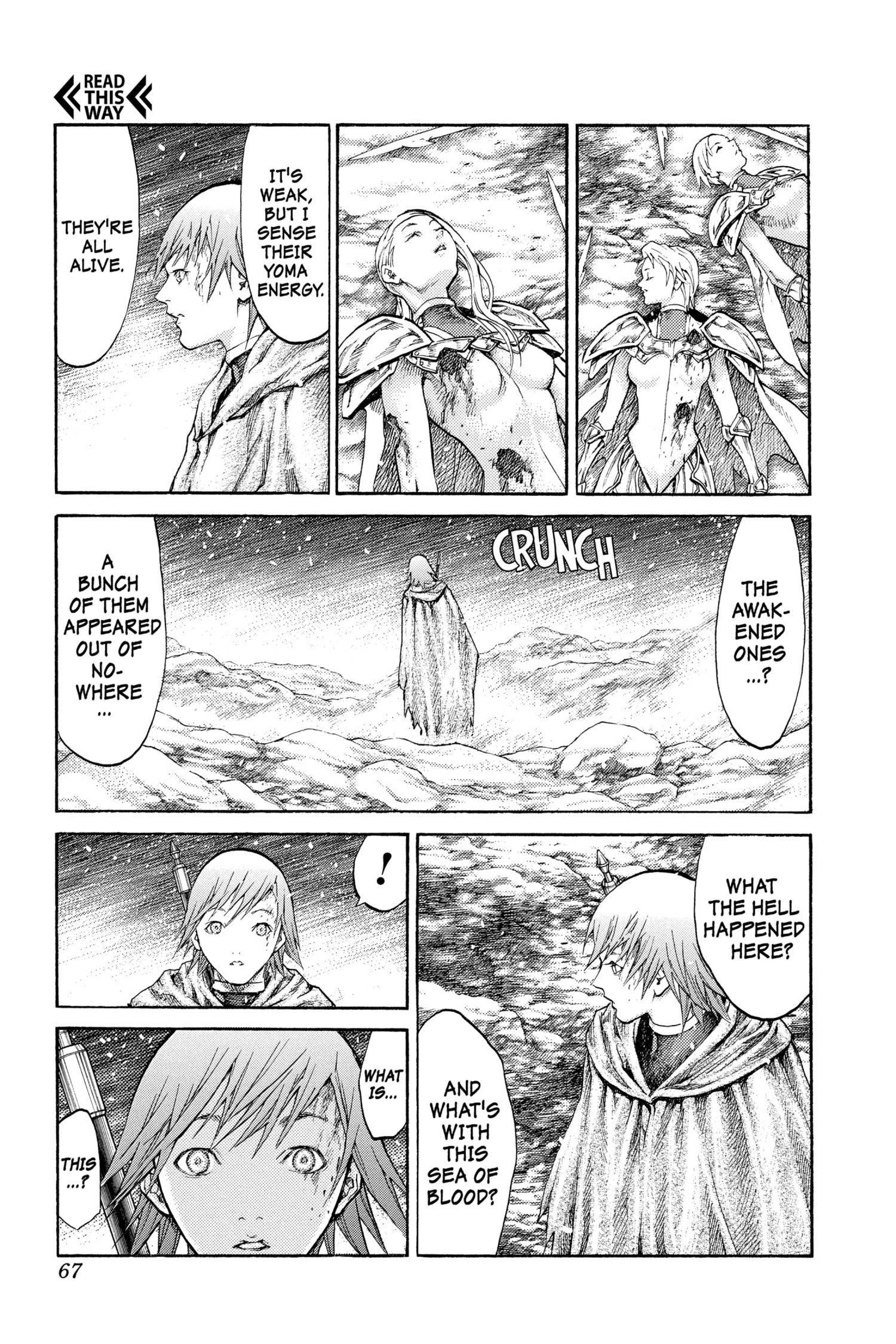 Read online Claymore comic -  Issue #12 - 64