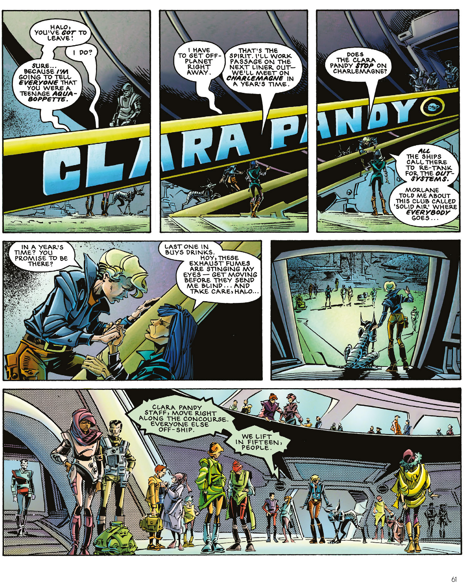 Read online The Ballad of Halo Jones: Full Colour Omnibus Edition comic -  Issue # TPB (Part 1) - 63