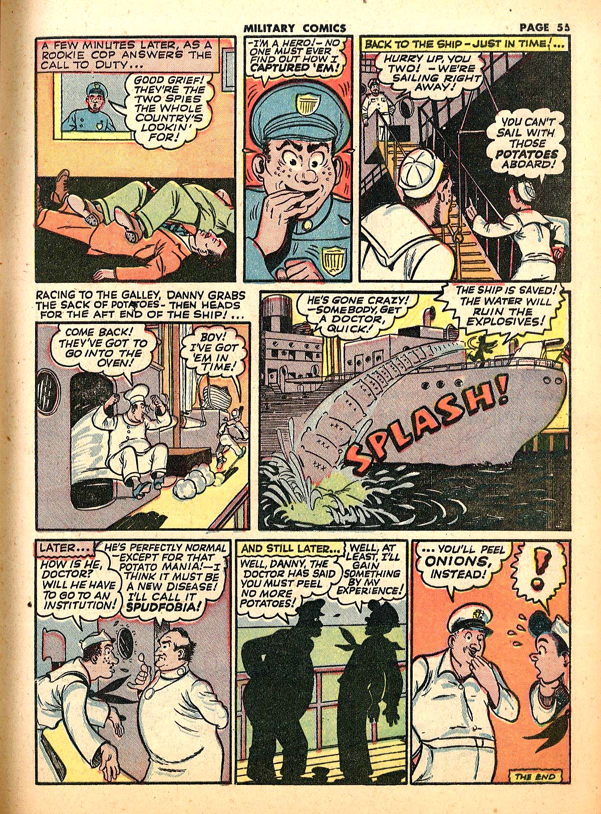 Read online Military Comics comic -  Issue #18 - 57