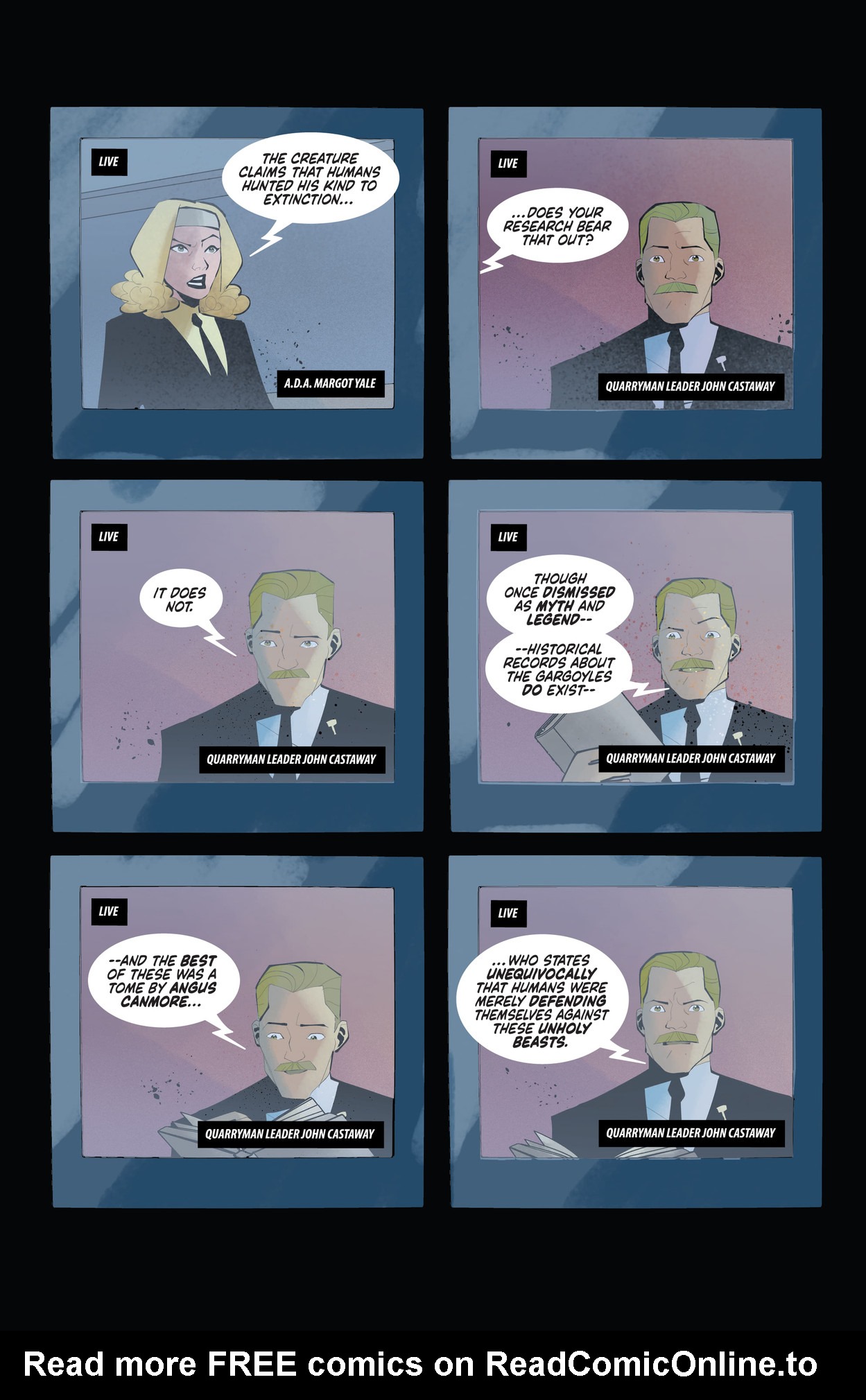 Read online Gargoyles (2022) comic -  Issue #9 - 23