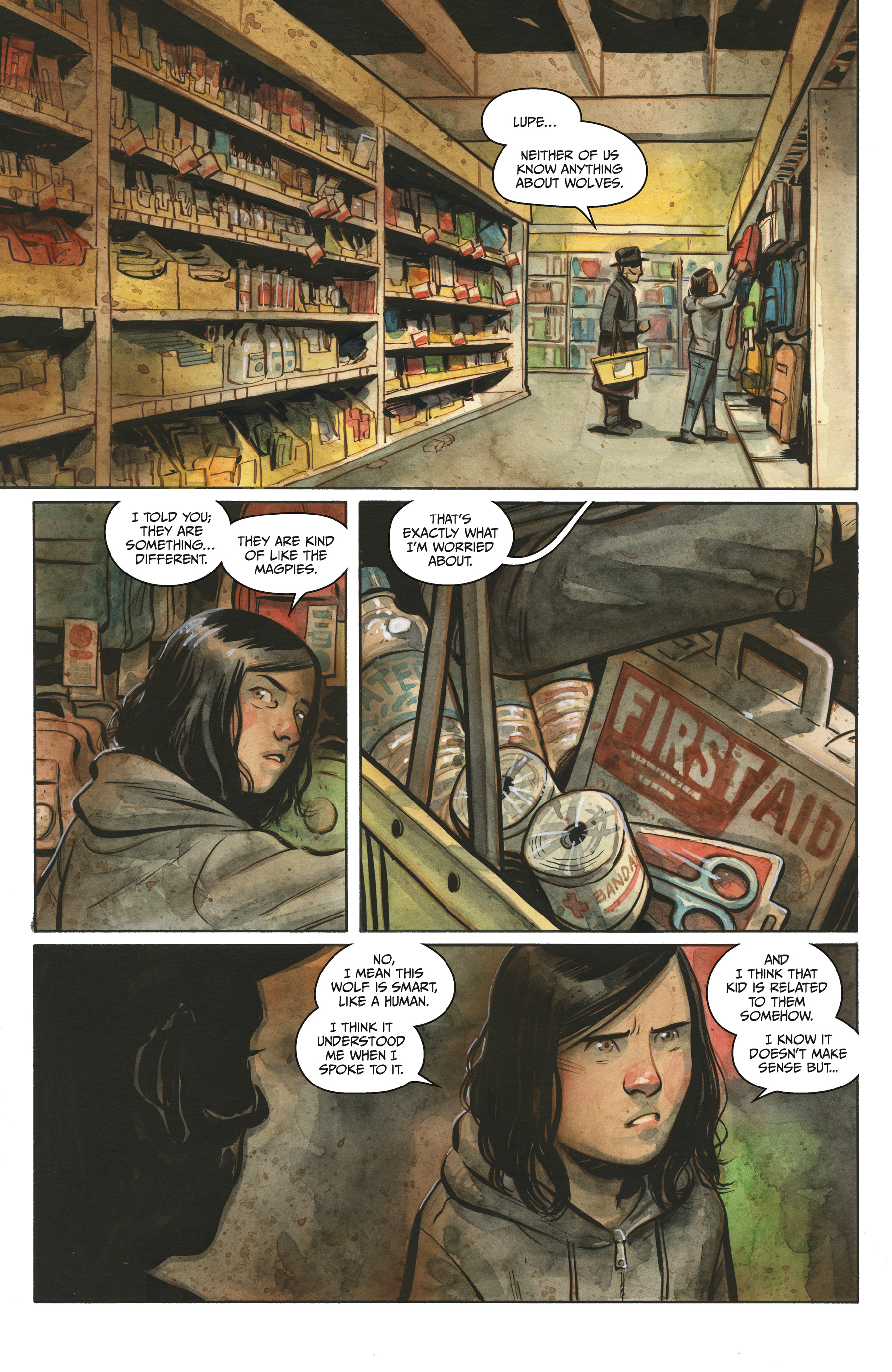Read online The Lonesome Hunters: The Wolf Child comic -  Issue #2 - 19