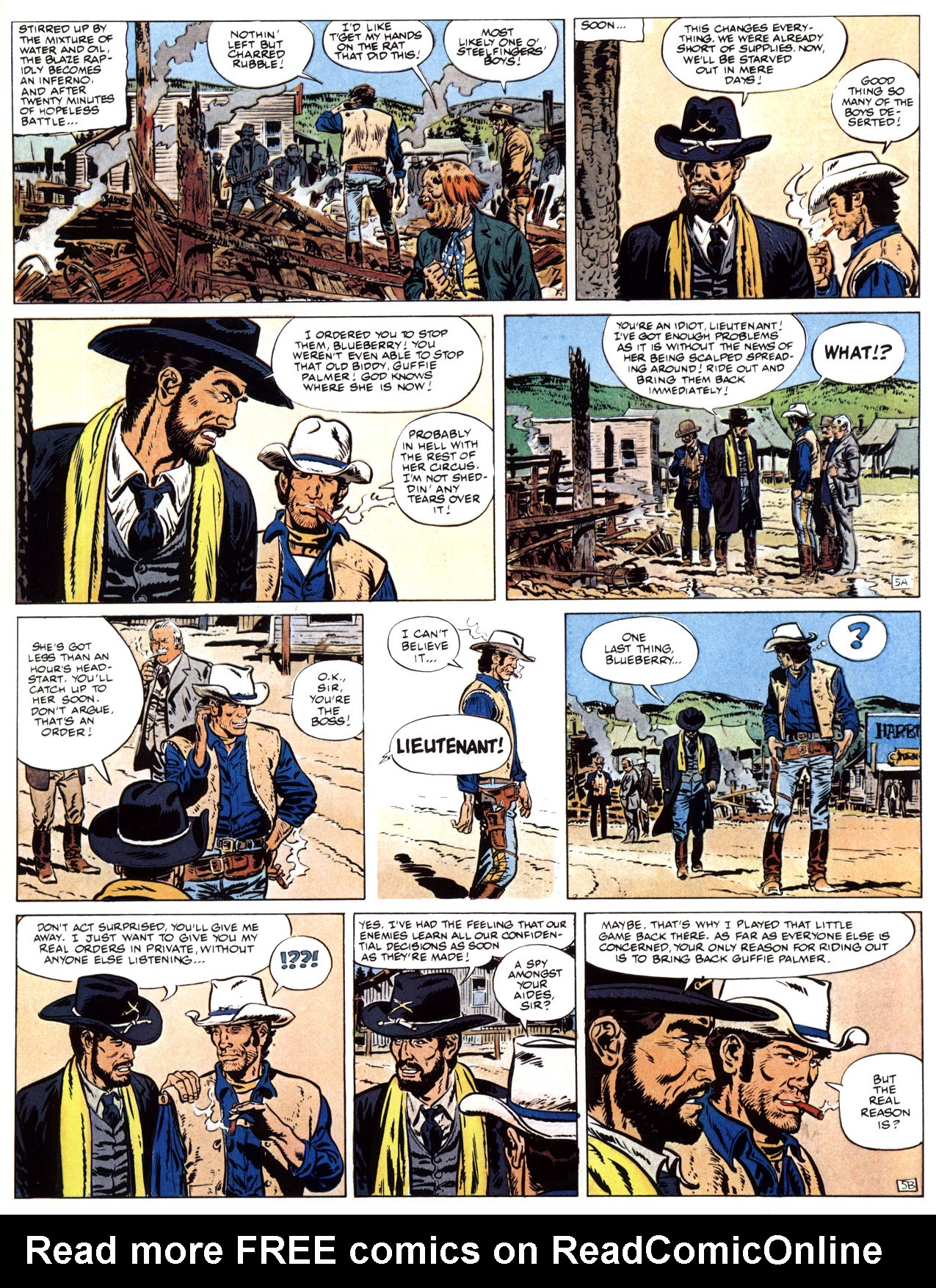 Read online Epic Graphic Novel: Lieutenant Blueberry comic -  Issue #2 - 9