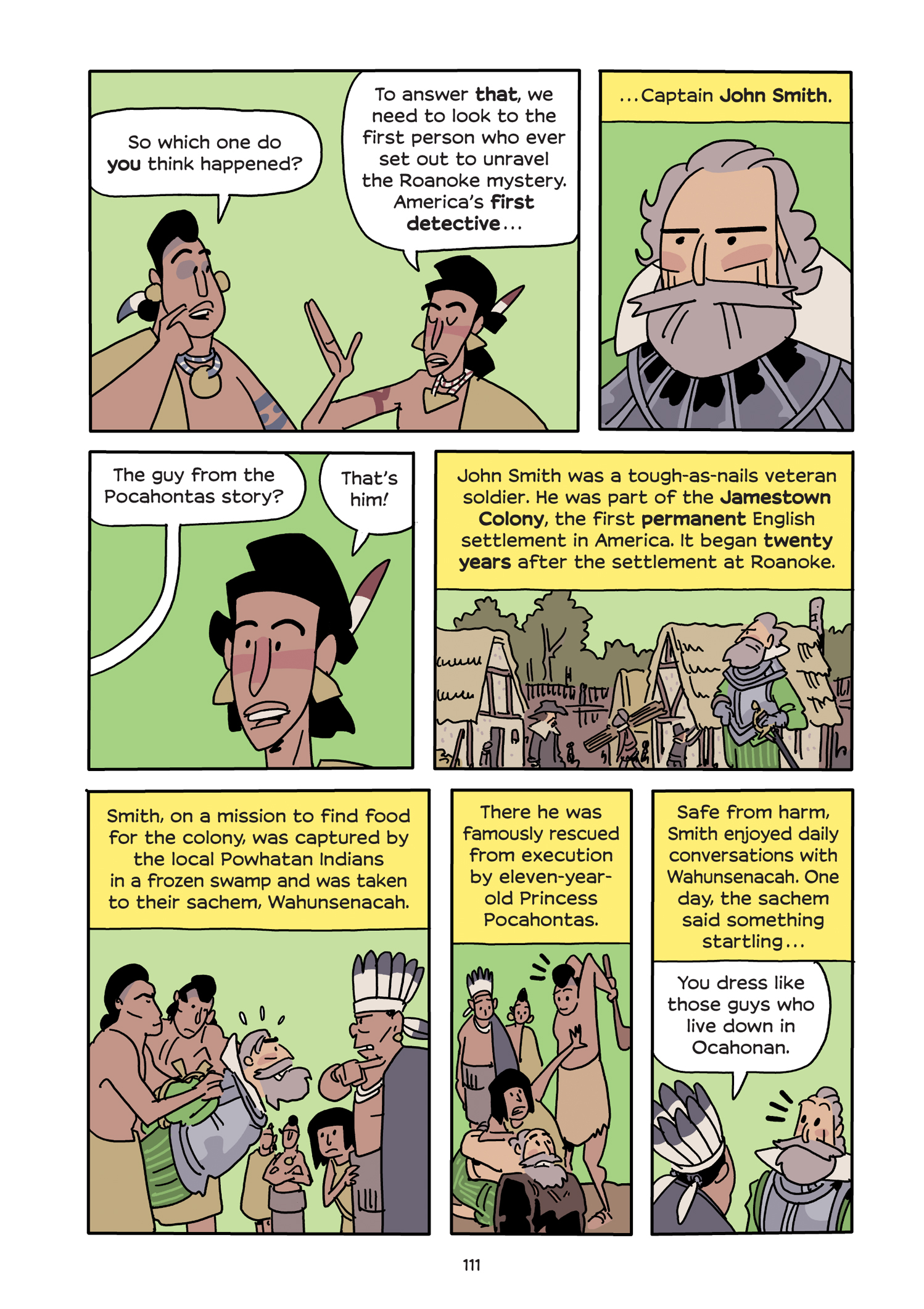 Read online History Comics comic -  Issue # The Roanoke Colony - Americas First Mystery - 116