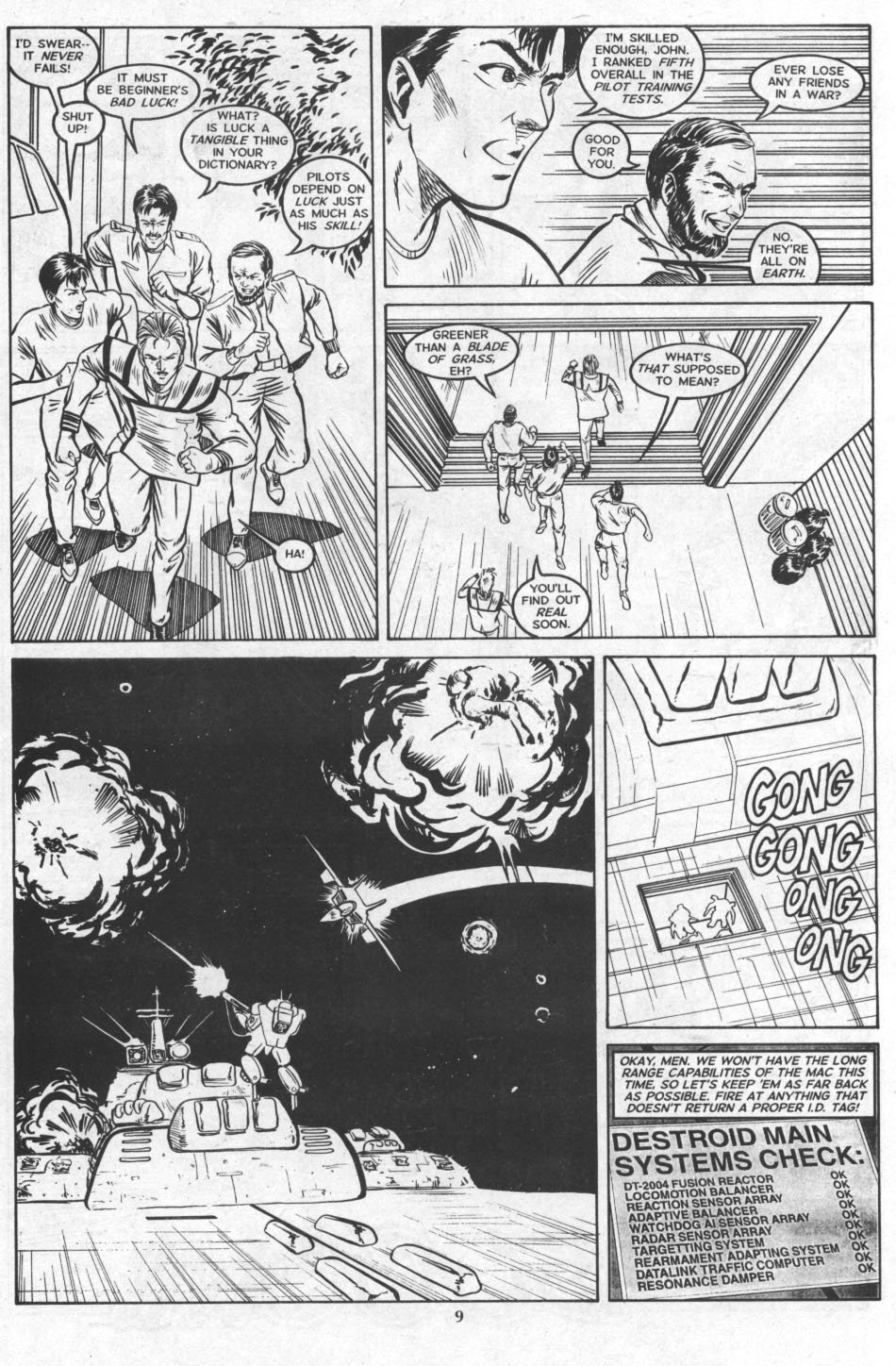 Read online Robotech: Macross Missions, Destroid comic -  Issue # Full - 9