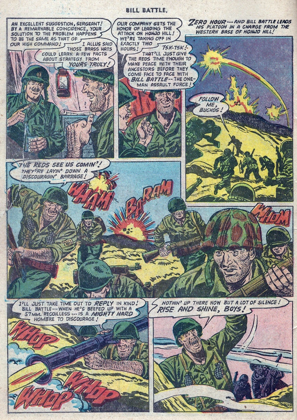 Read online Bill Battle: The One Man Army comic -  Issue #4 - 6