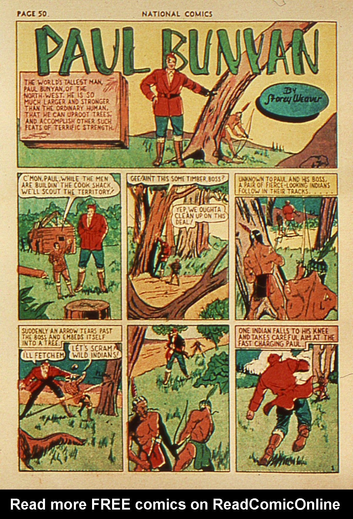 Read online National Comics comic -  Issue #2 - 52