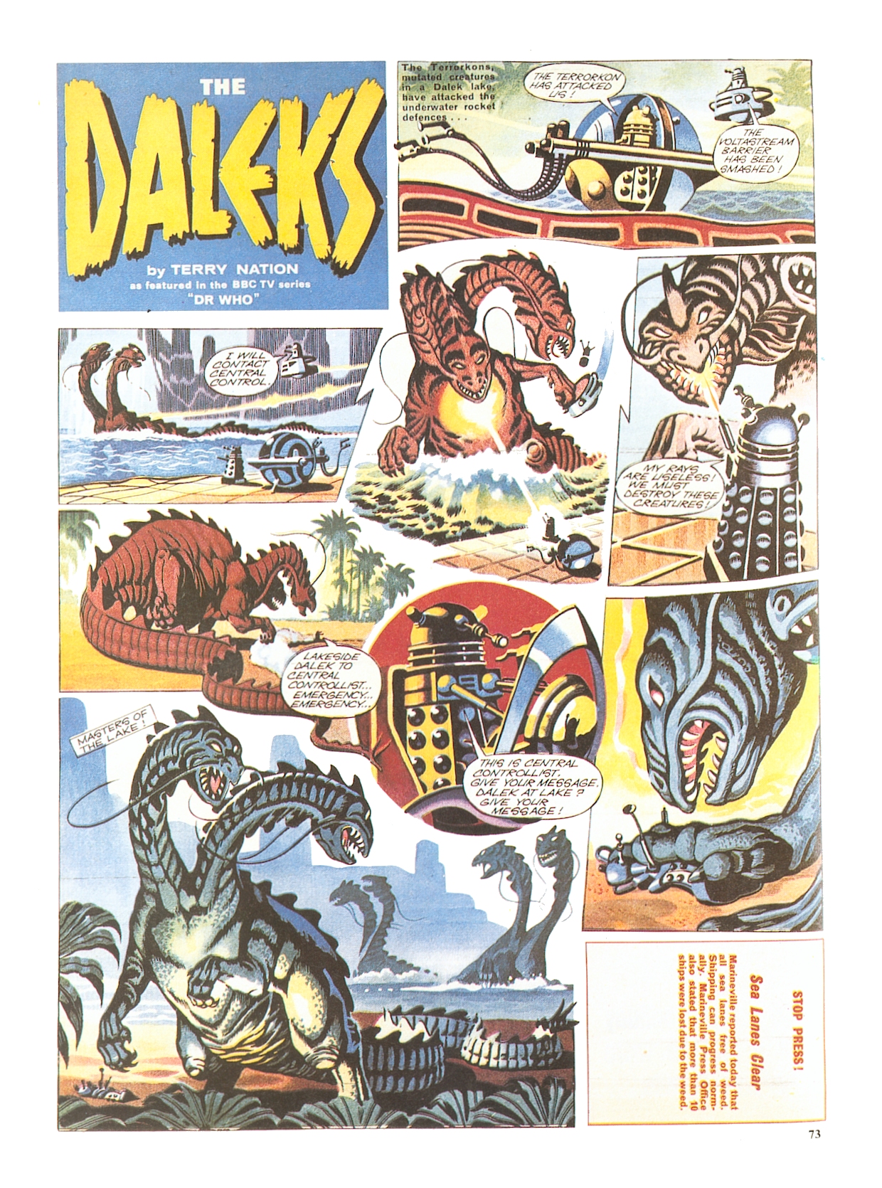 Read online Dalek Chronicles comic -  Issue # TPB - 73