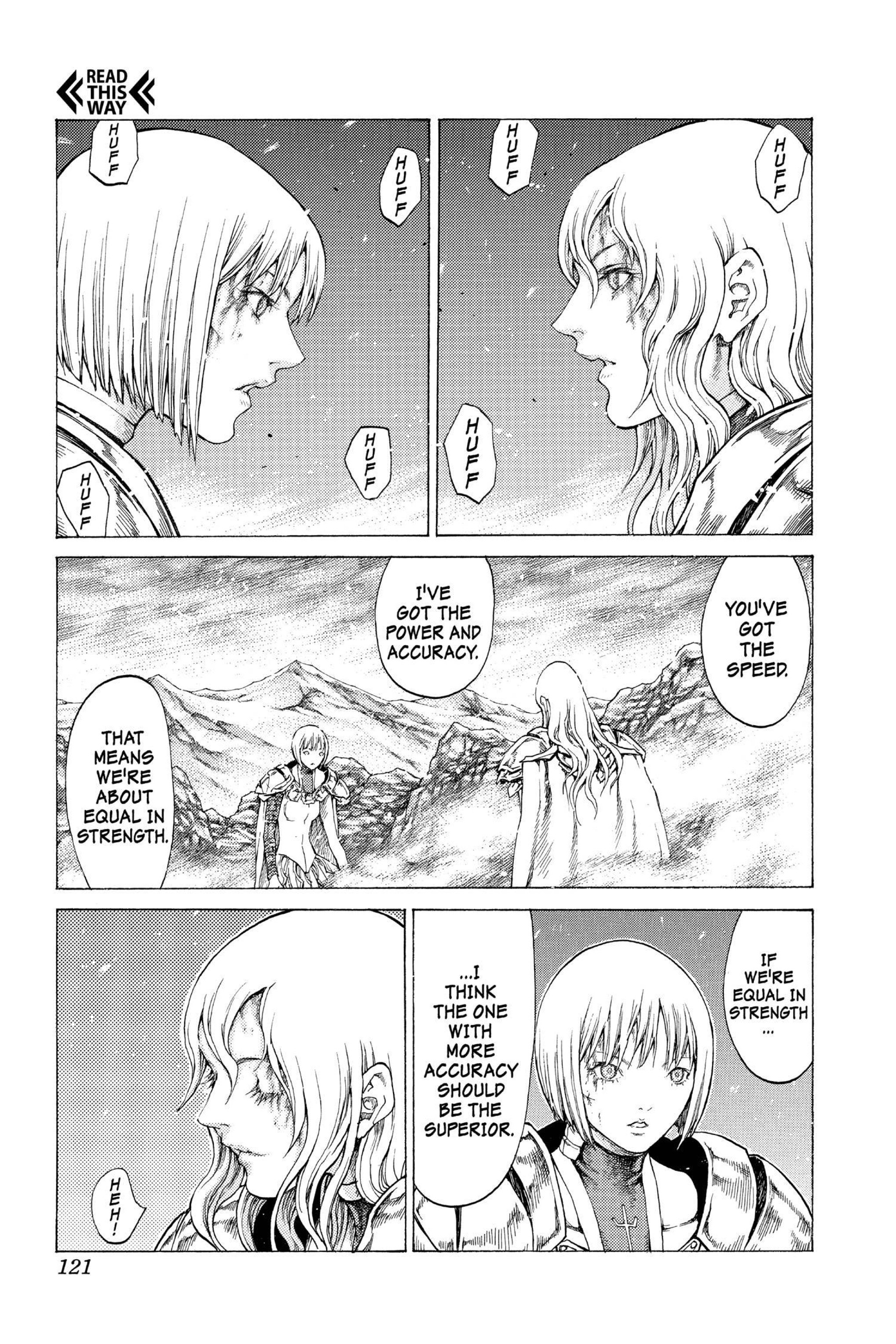 Read online Claymore comic -  Issue #10 - 113