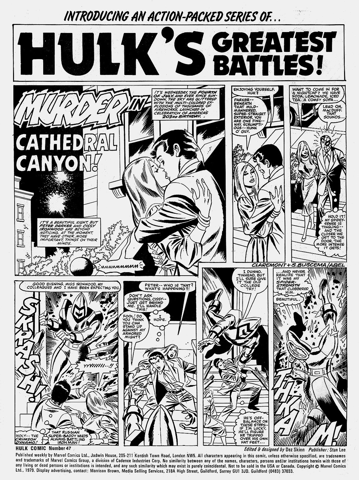 Read online The Incredible Hulk Weekly comic -  Issue #47 - 2