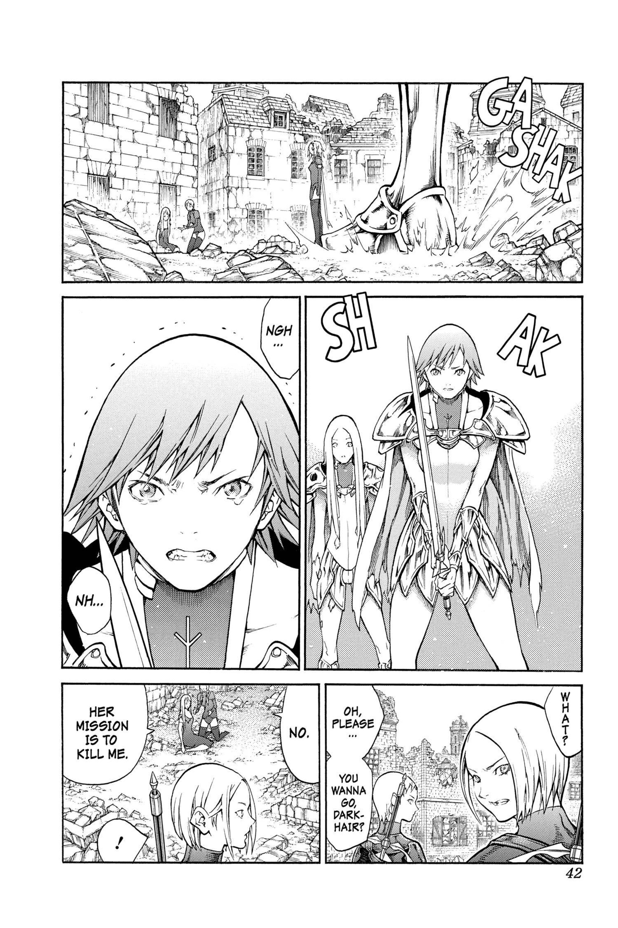 Read online Claymore comic -  Issue #15 - 38