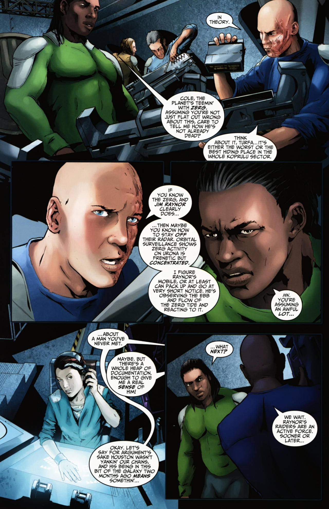 Read online StarCraft comic -  Issue #5 - 3