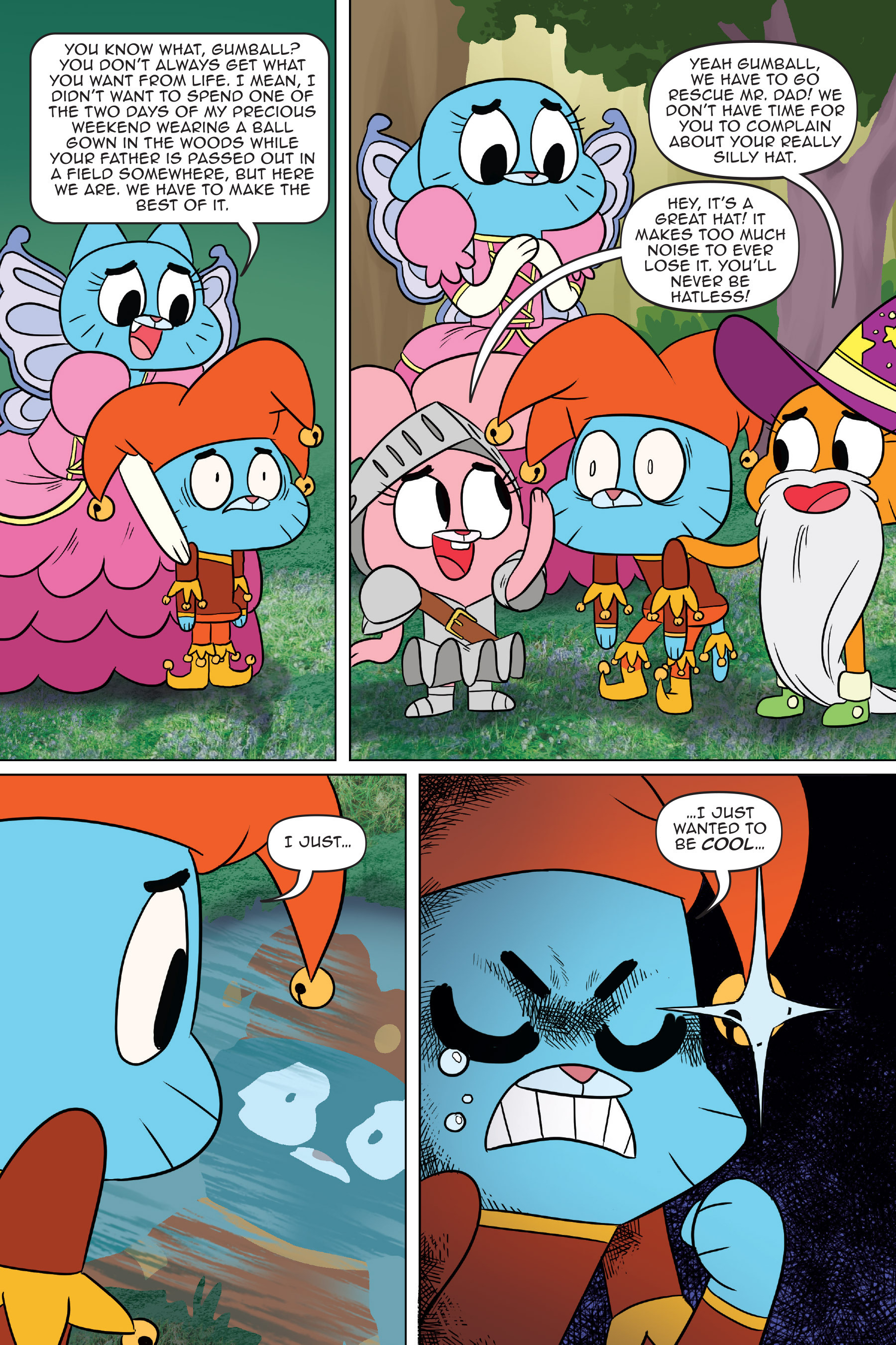Read online The Amazing World of Gumball: Fairy Tale Trouble comic -  Issue # Full - 47