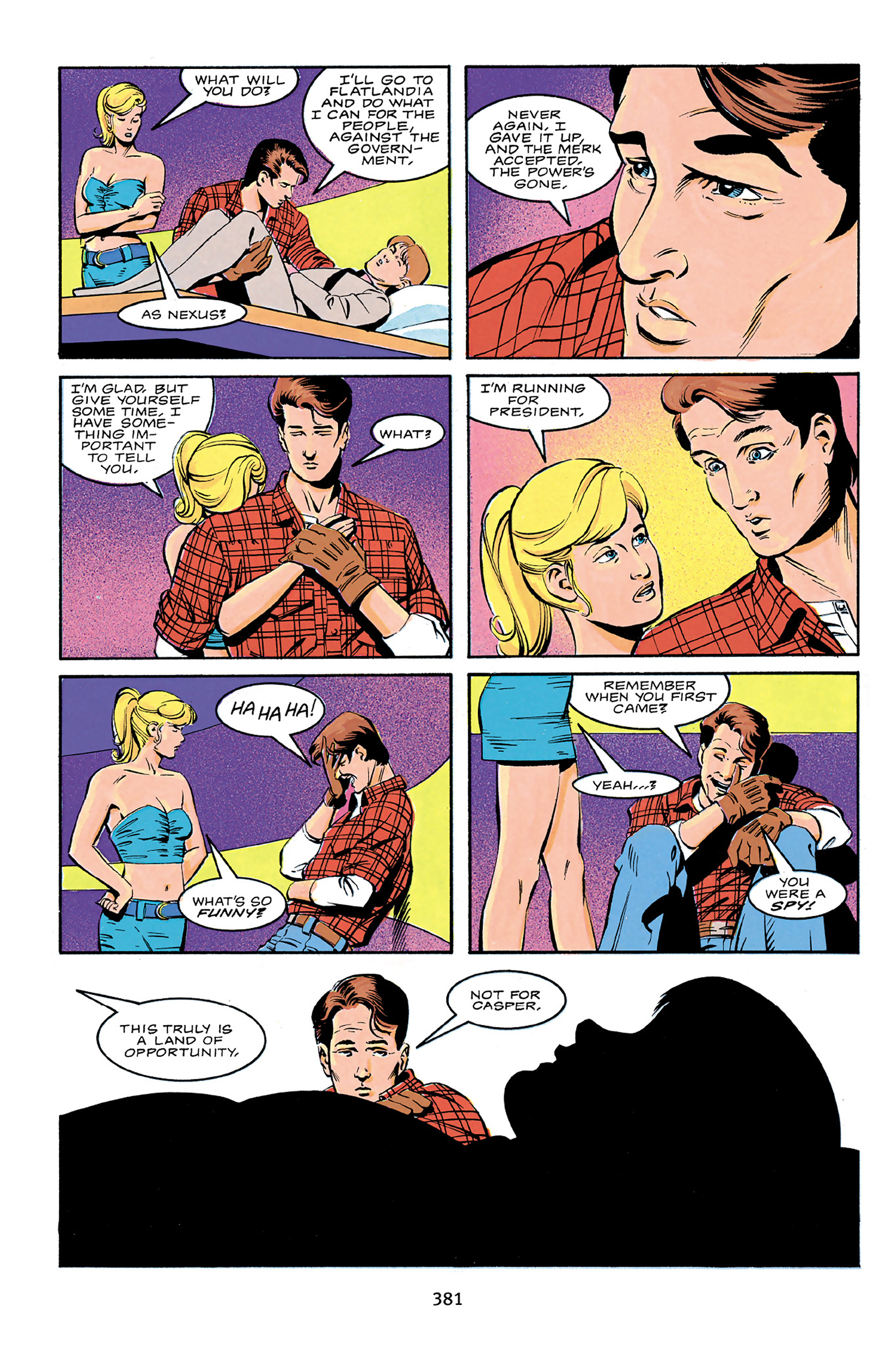Read online Nexus Omnibus comic -  Issue # TPB 4 - 378