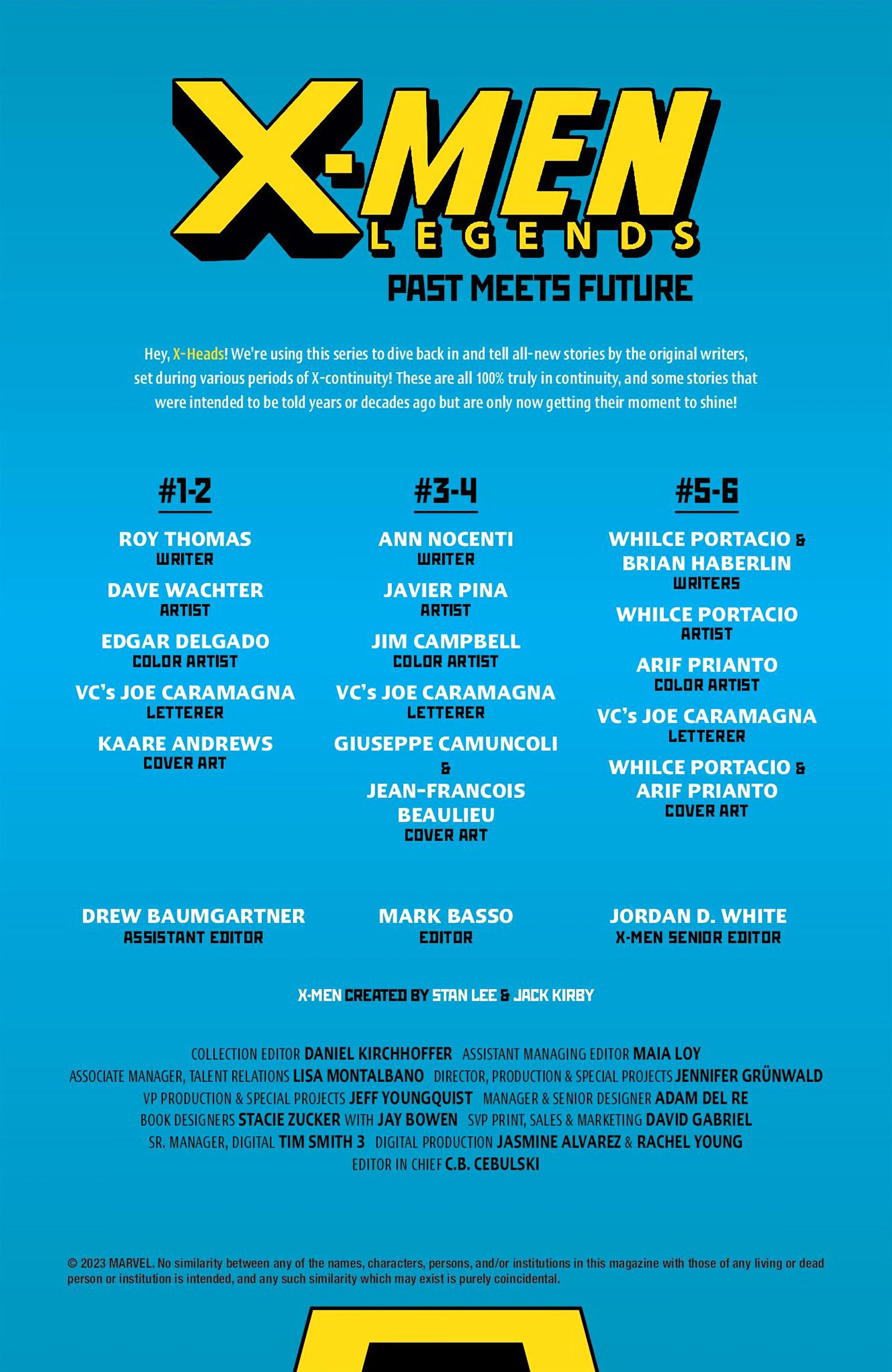 Read online X-Men Legends: Past Meets Future comic -  Issue # TPB - 4