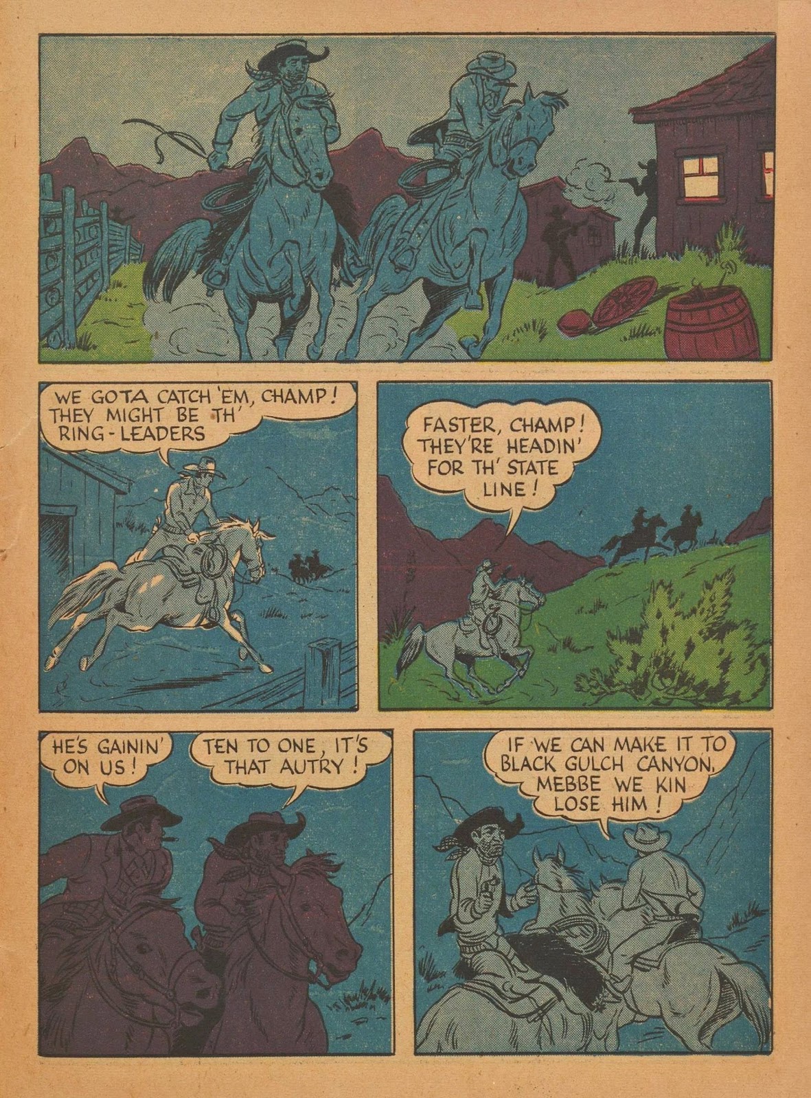 Gene Autry Comics issue 6 - Page 53