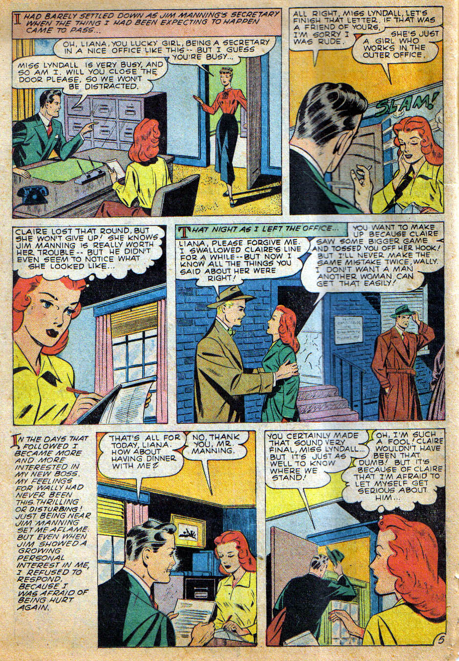 Read online Glamorous Romances comic -  Issue #48 - 22