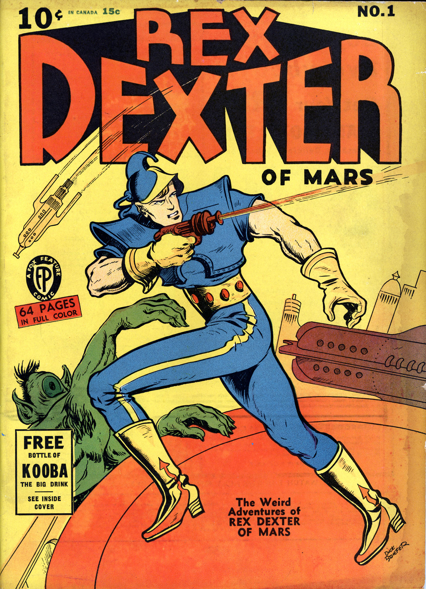 Read online Rex Dexter of Mars comic -  Issue # Full - 1