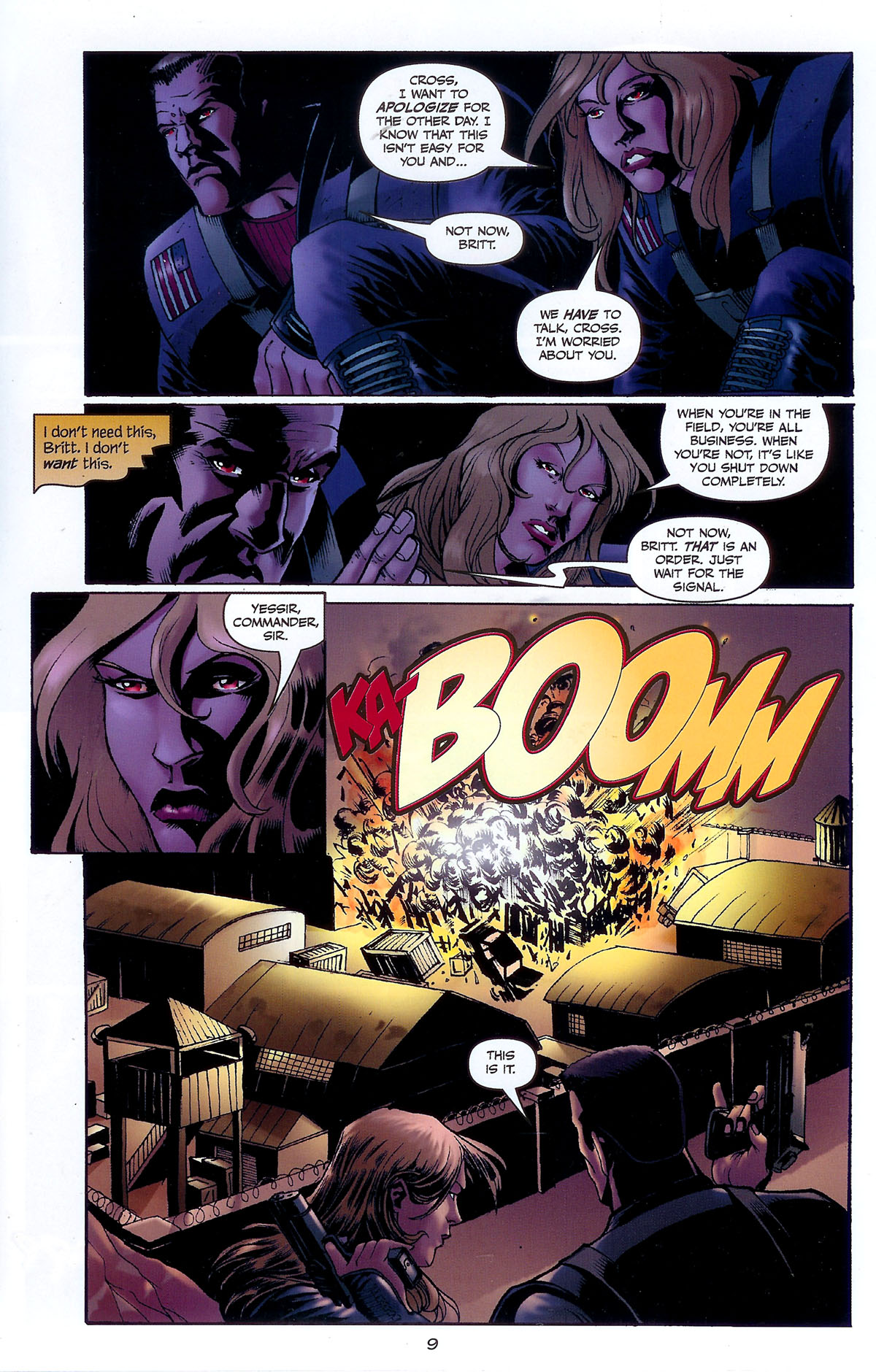 Read online CVO: Covert Vampiric Operations - African Blood comic -  Issue #2 - 11