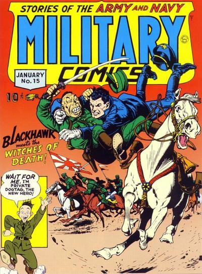 Read online Military Comics comic -  Issue #15 - 1