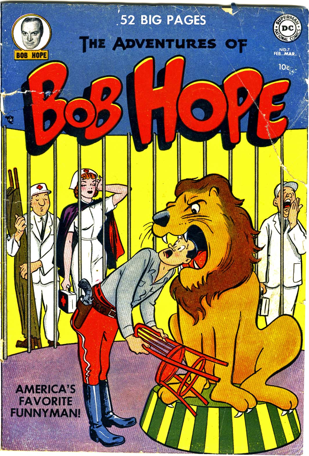 Read online The Adventures of Bob Hope comic -  Issue #7 - 1